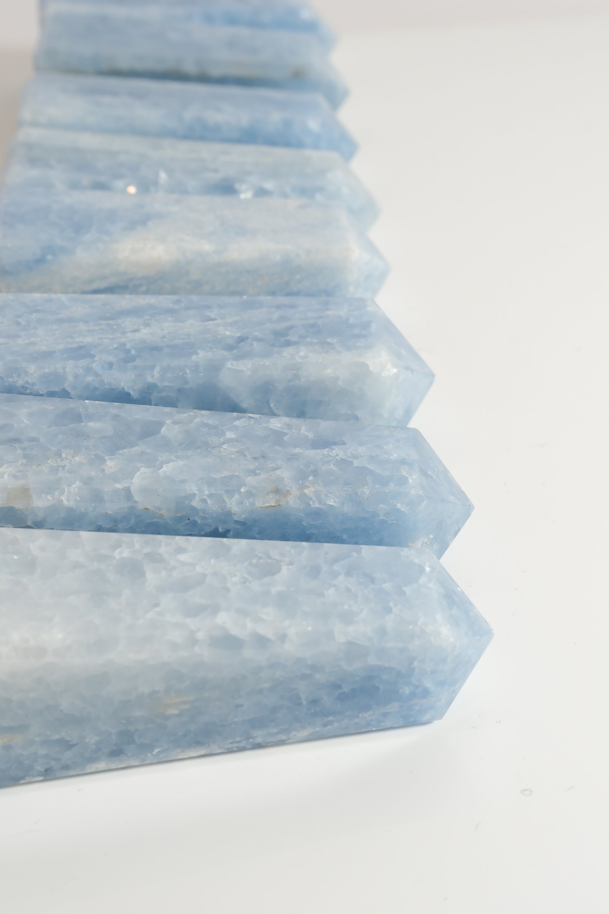 Blue Calcite Tower