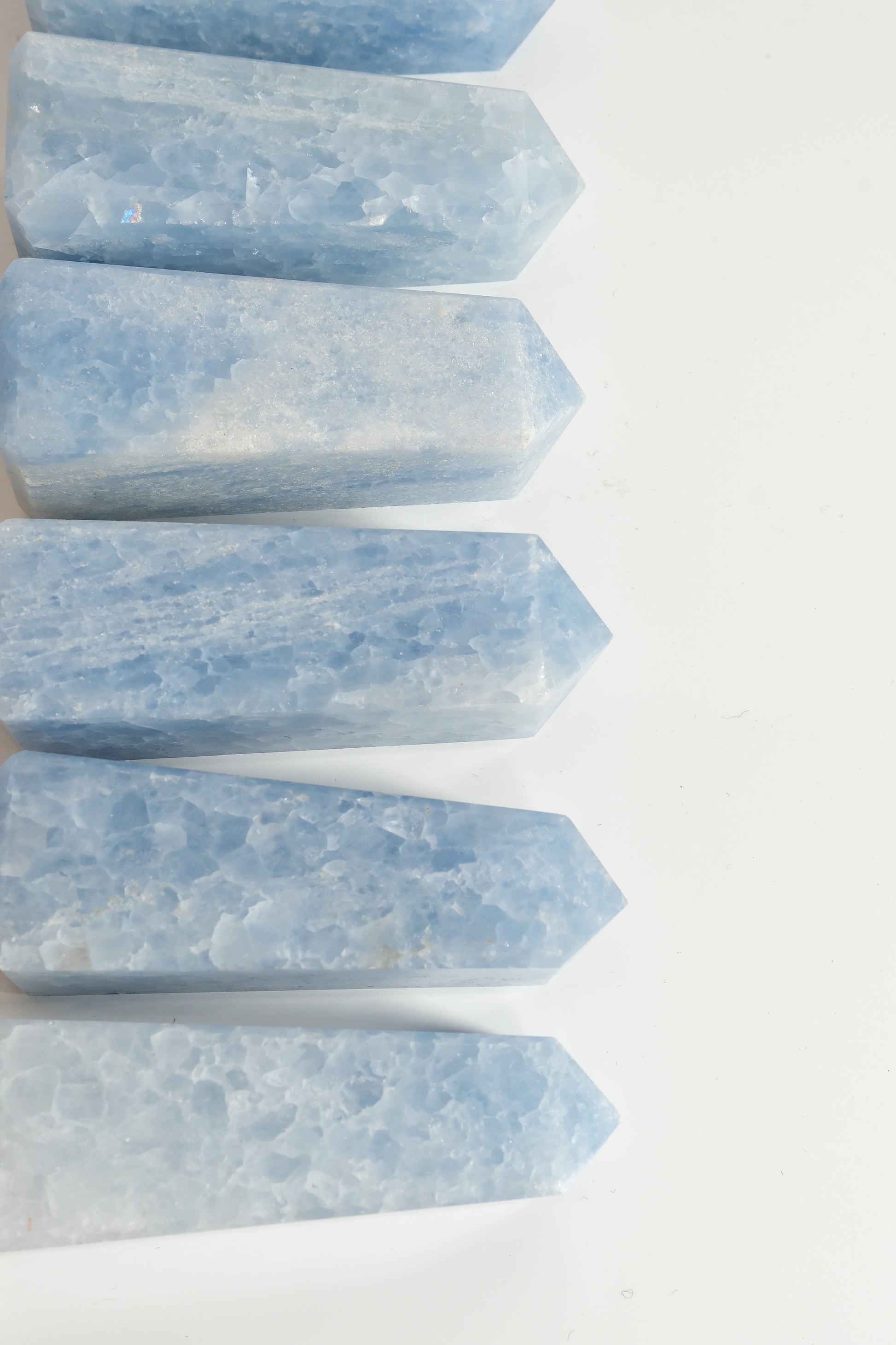 Blue Calcite Tower