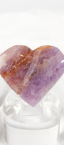 Amethyst Lace Agate Heart