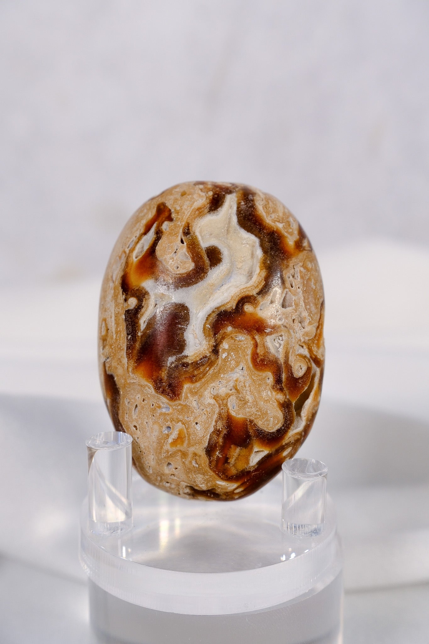 Chocolate Calcite Palmstone