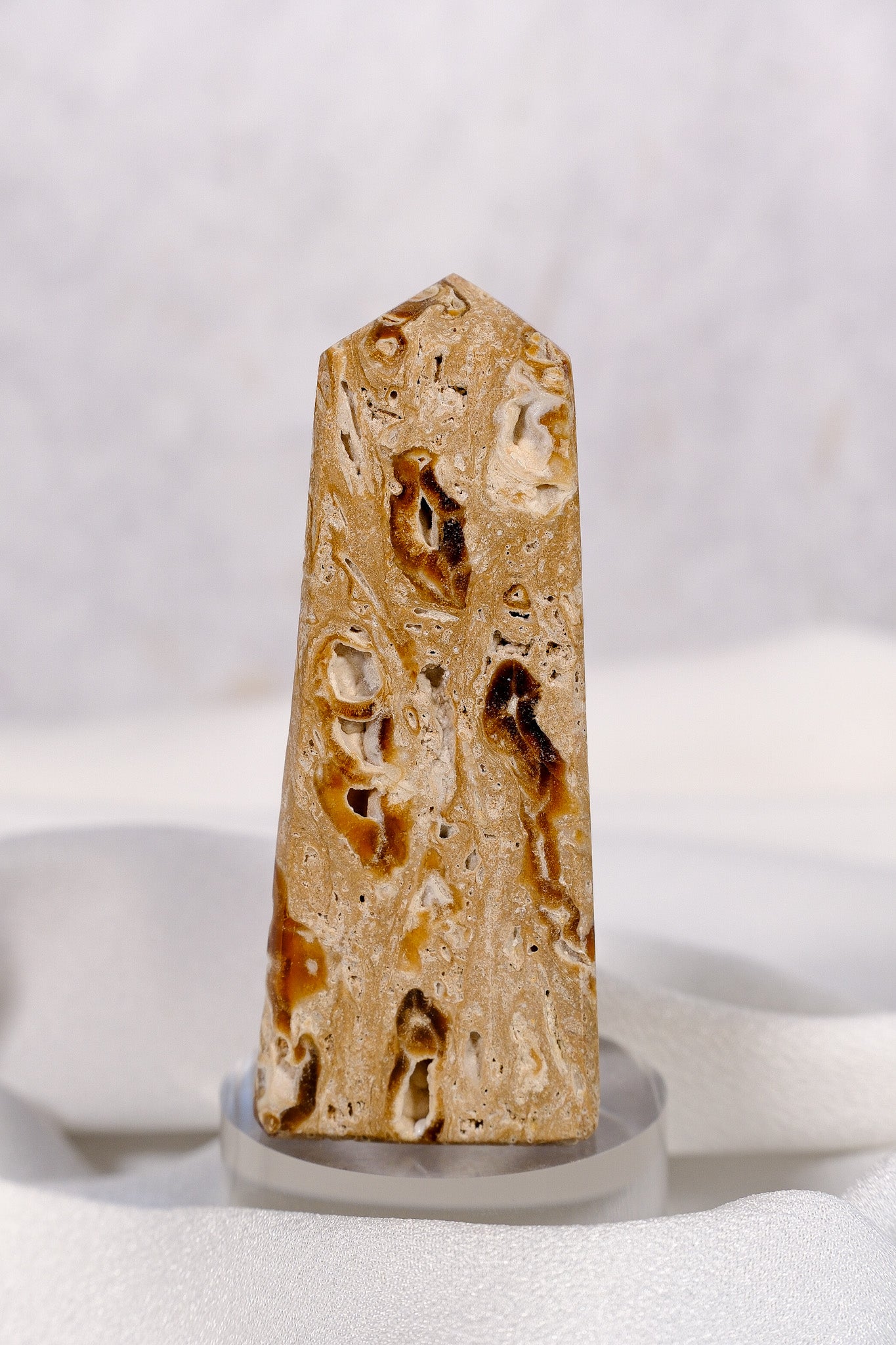 Chocolate Calcite Tower