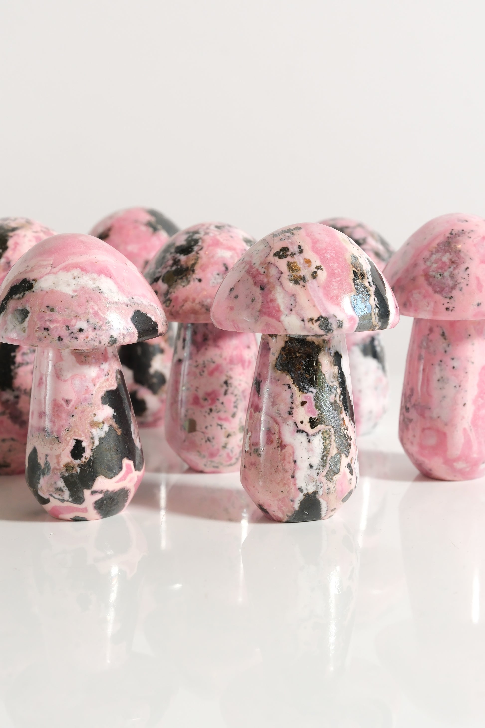 Rhodonite Mushroom