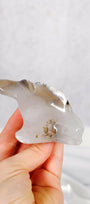 Orca Agate Dolphin Healing Crystal.