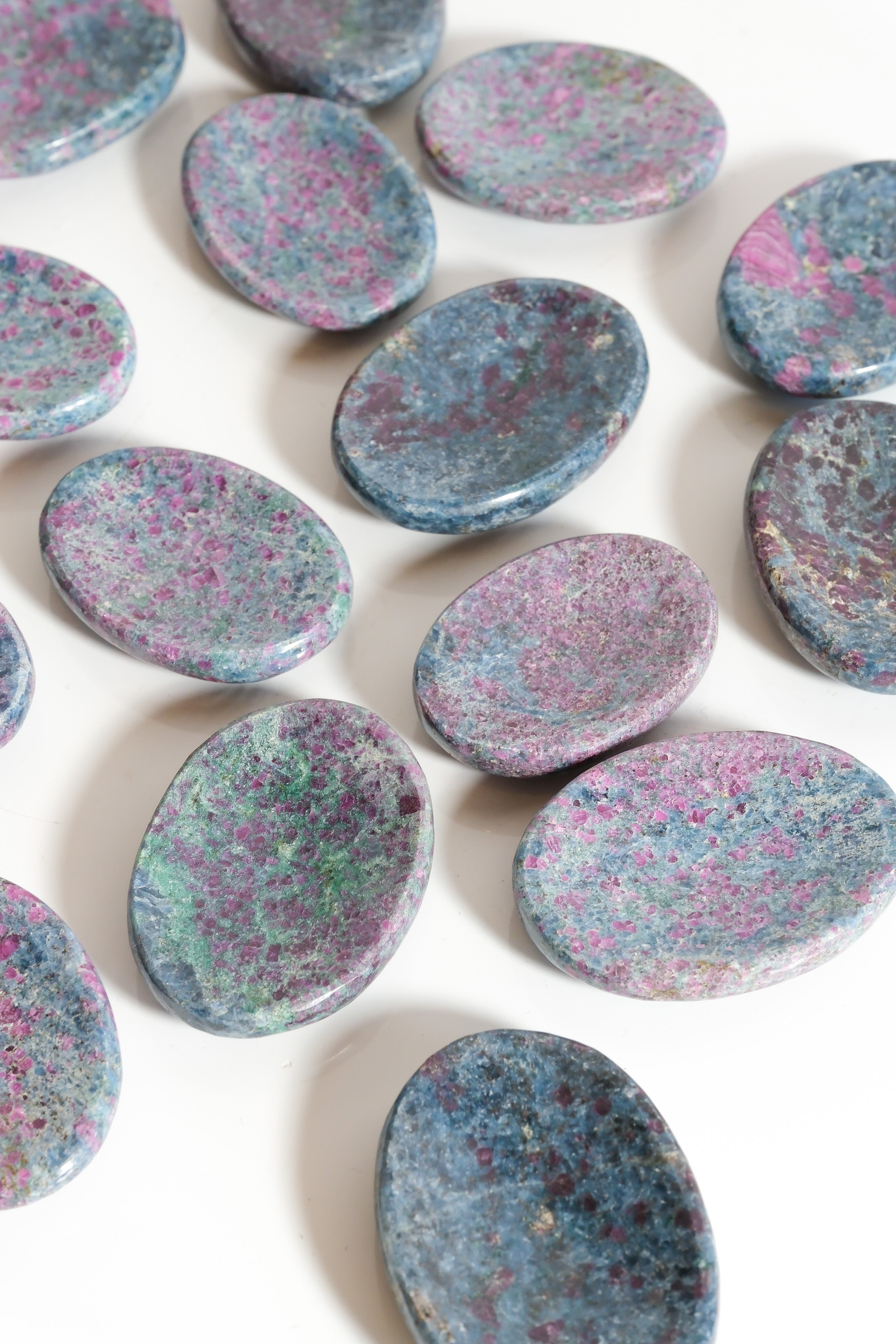 Ruby Kyanite Worry Stone