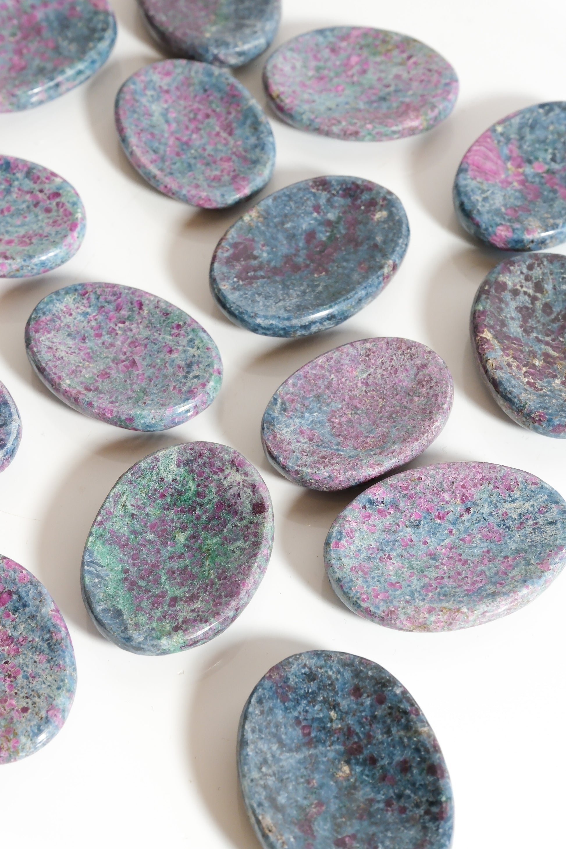 Ruby Kyanite Worry Stone