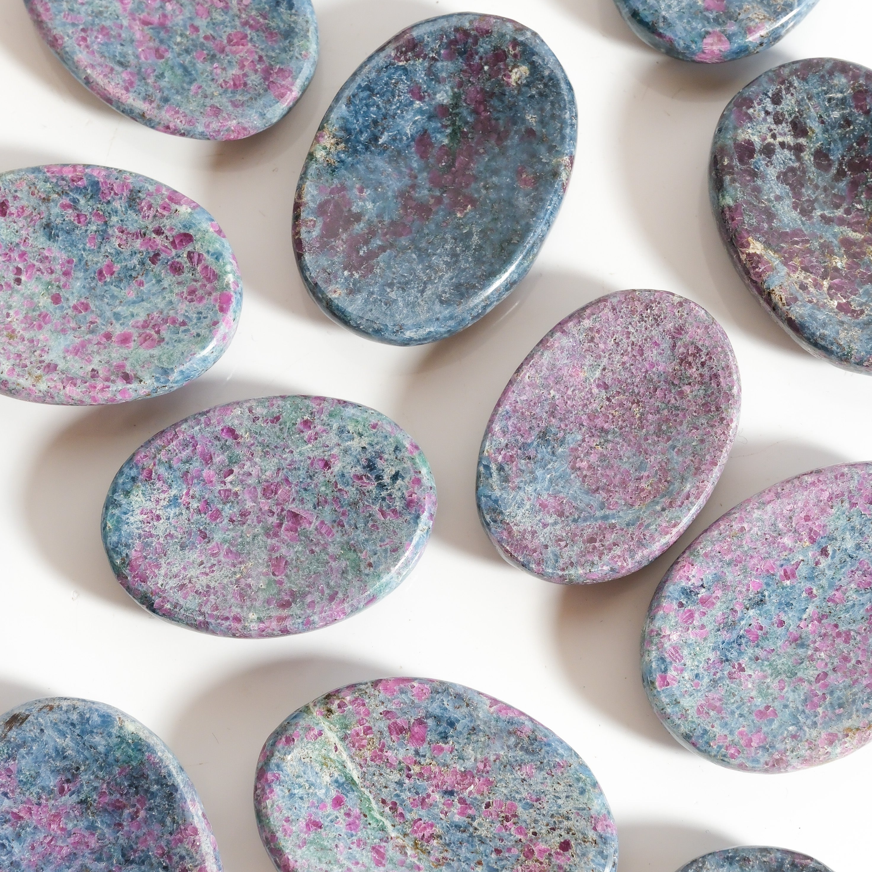 Ruby Kyanite Worry Stone