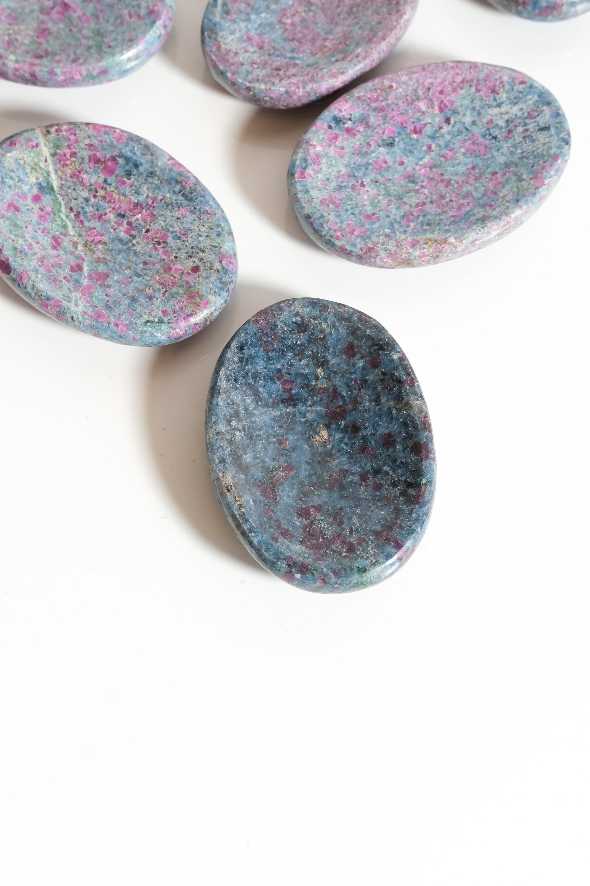Ruby Kyanite Worry Stone
