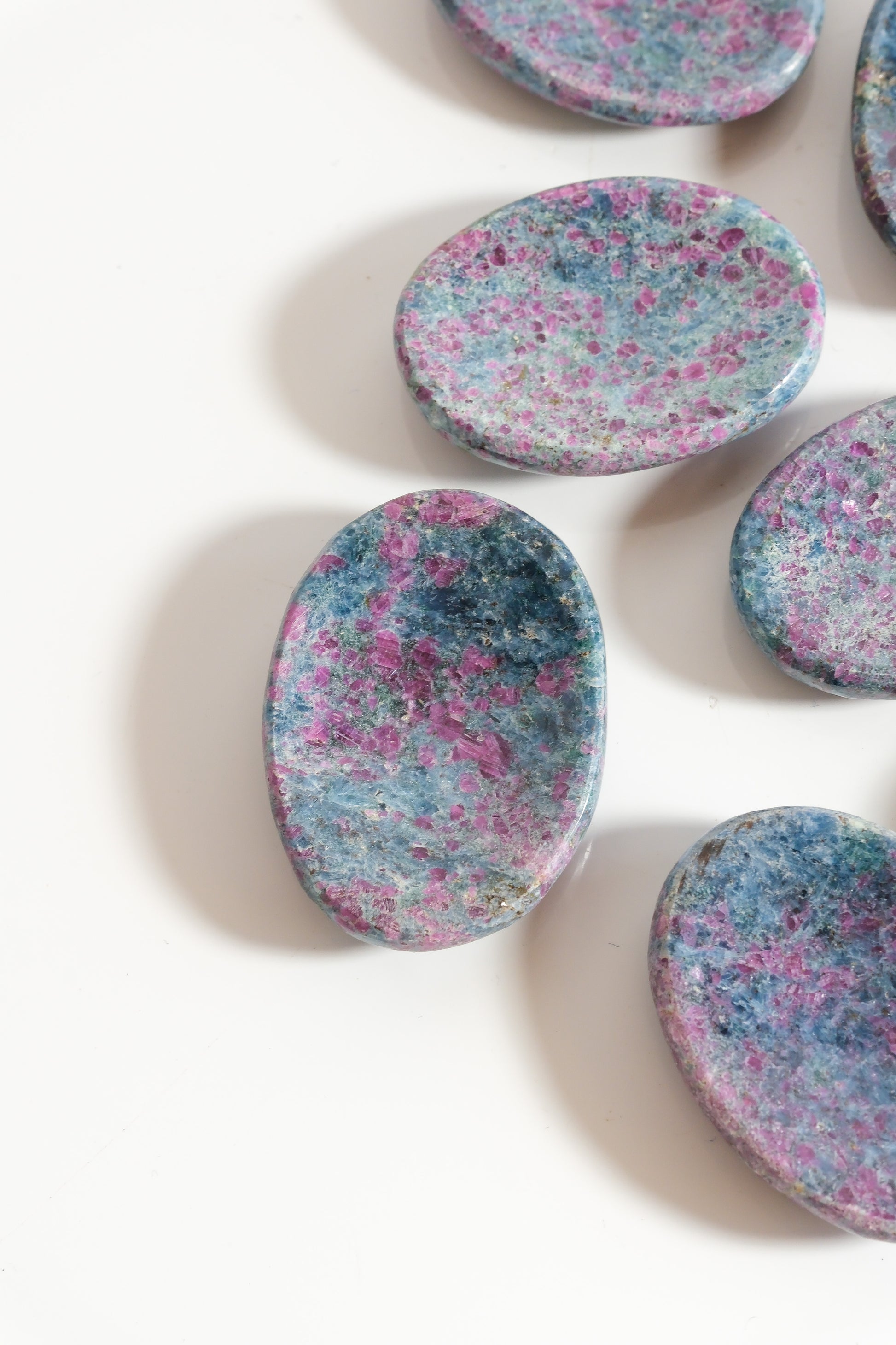 Ruby Kyanite Worry Stone