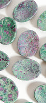 Ruby Fuchsite Worry Stone