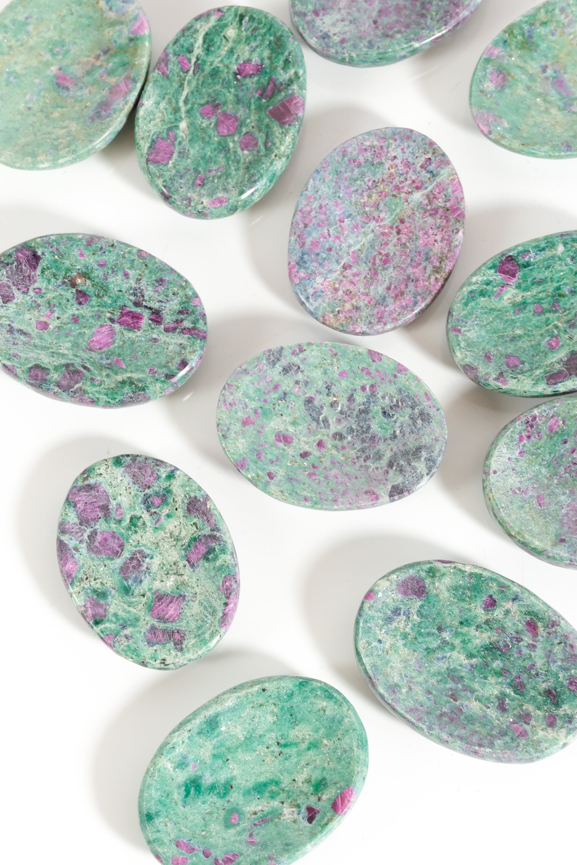 Ruby Fuchsite Worry Stone