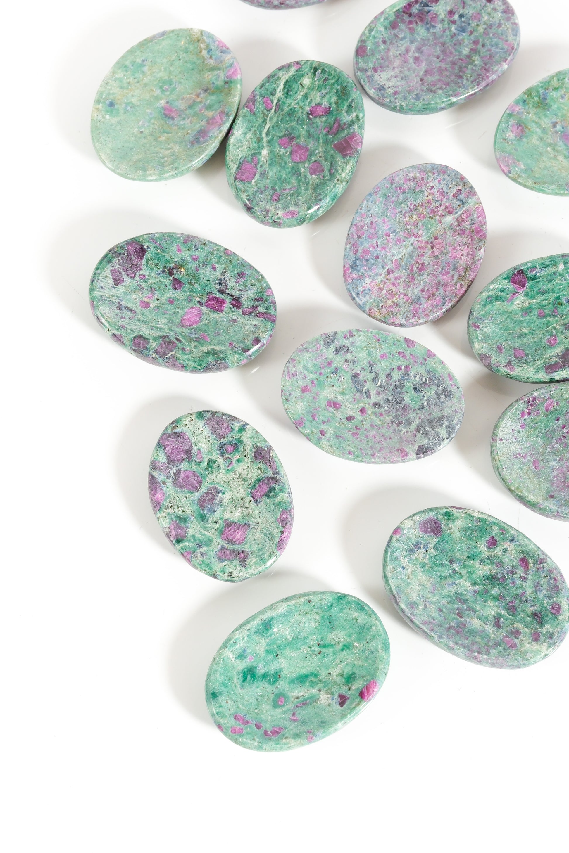 Ruby Fuchsite Worry Stone