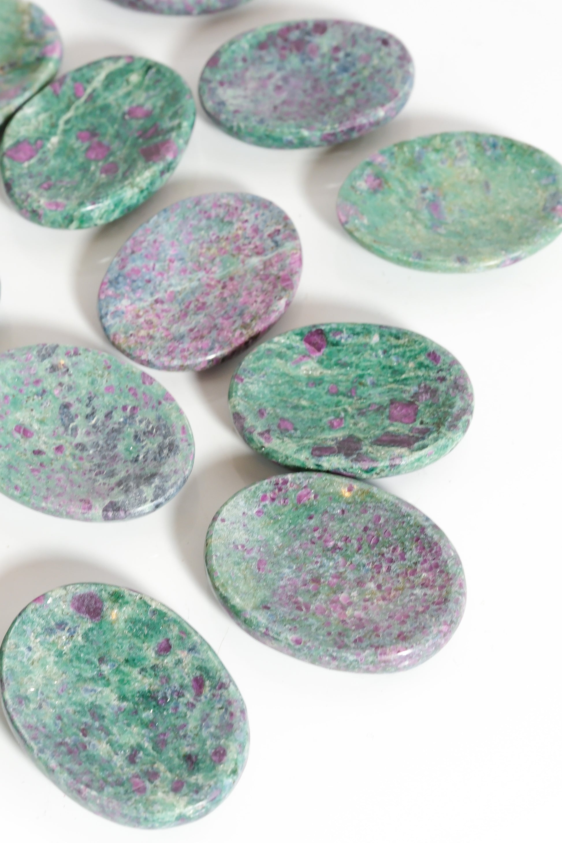Ruby Fuchsite Worry Stone