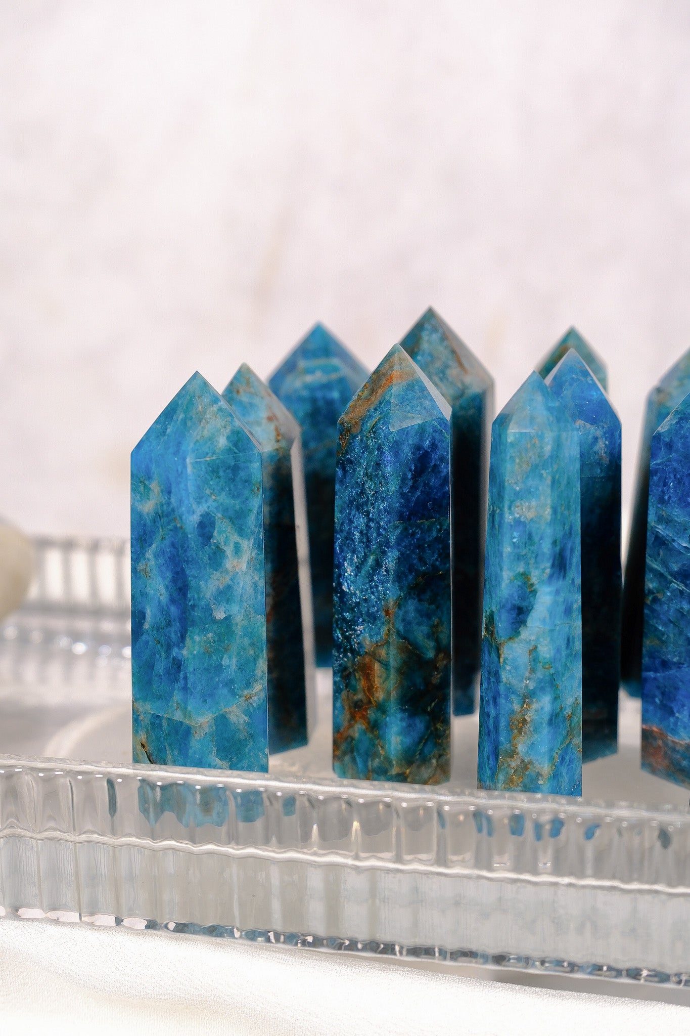 Blue Apatite Tower