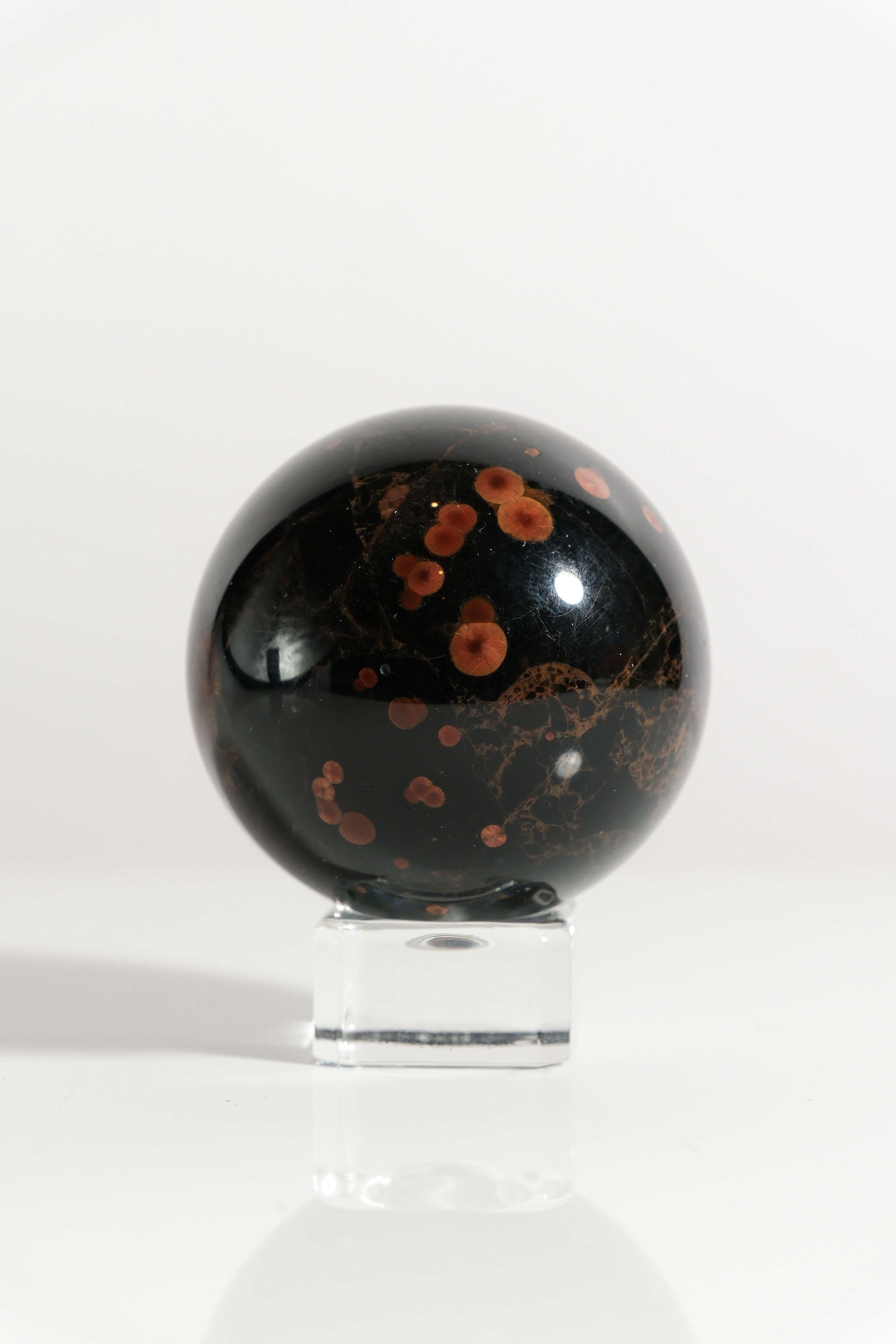 Peanut Obsidian Sphere