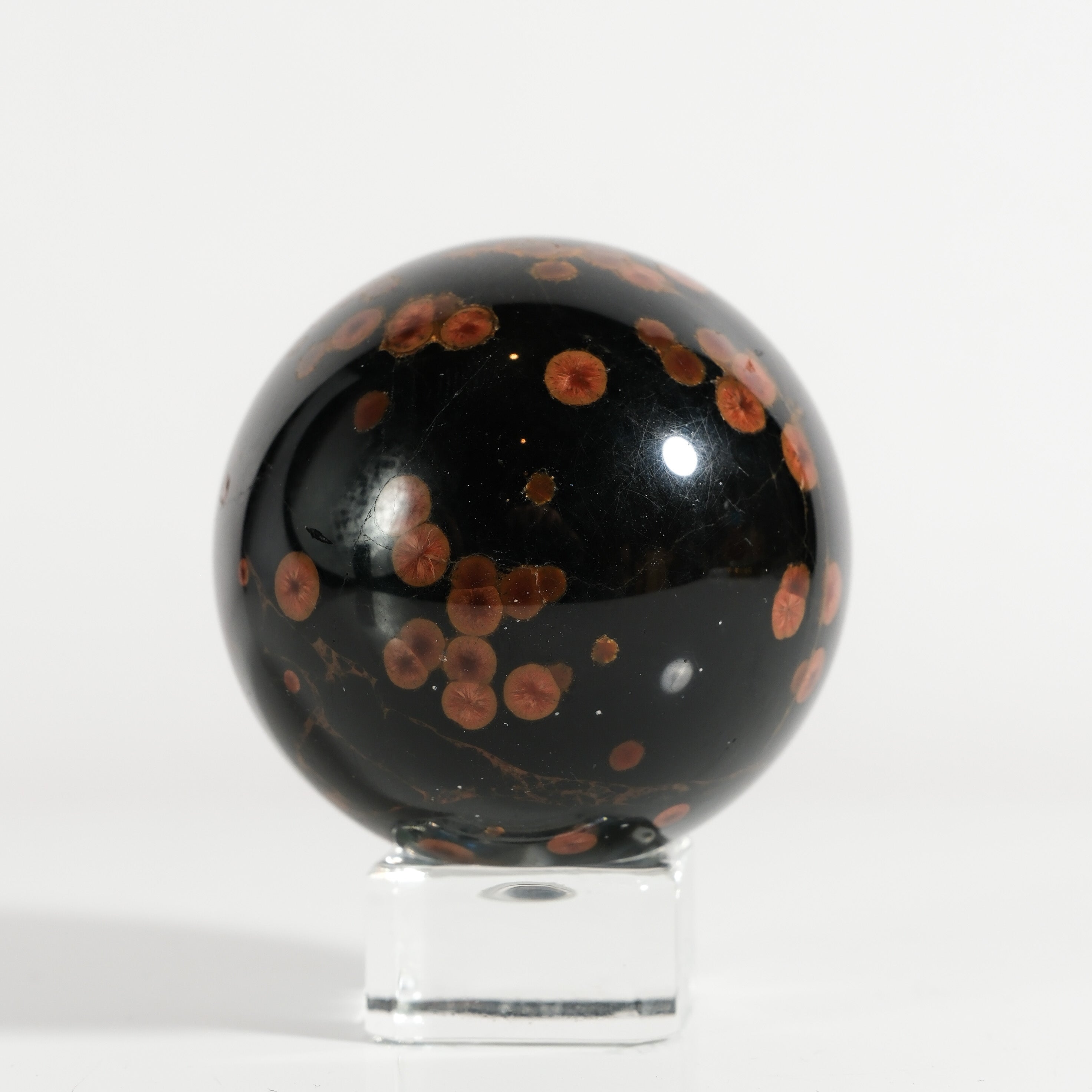 Peanut Obsidian Sphere