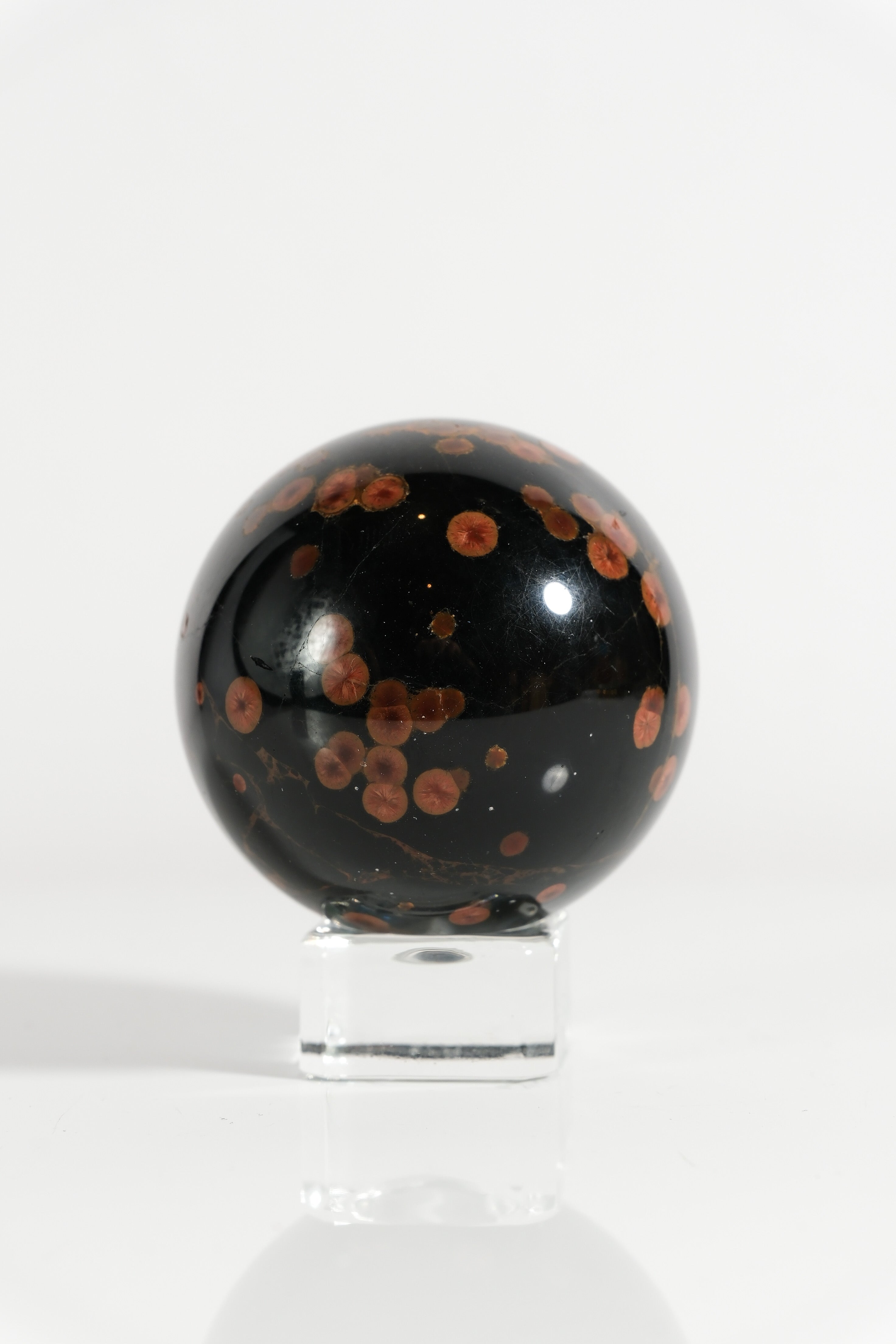 Peanut Obsidian Sphere