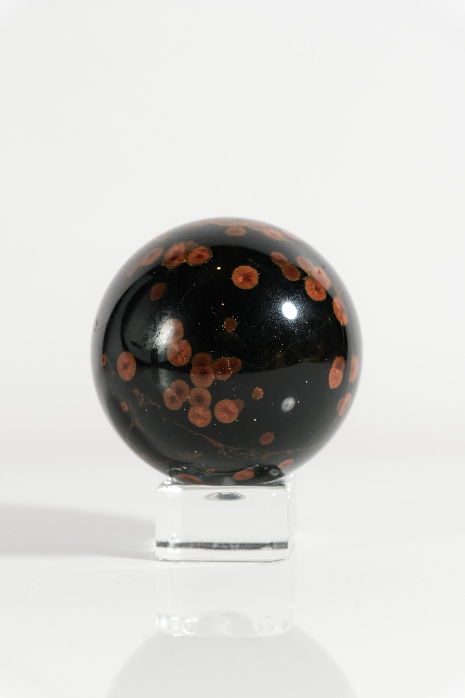 Peanut Obsidian Sphere