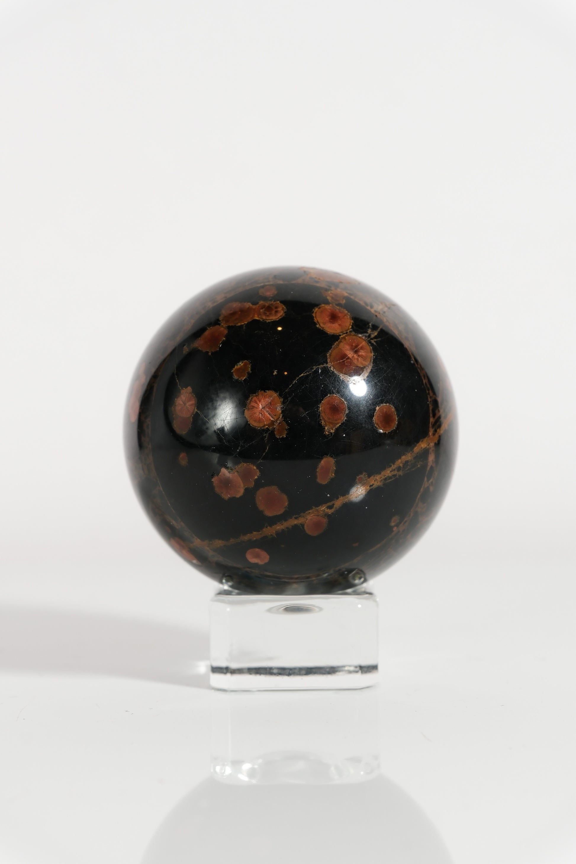 Peanut Obsidian Sphere