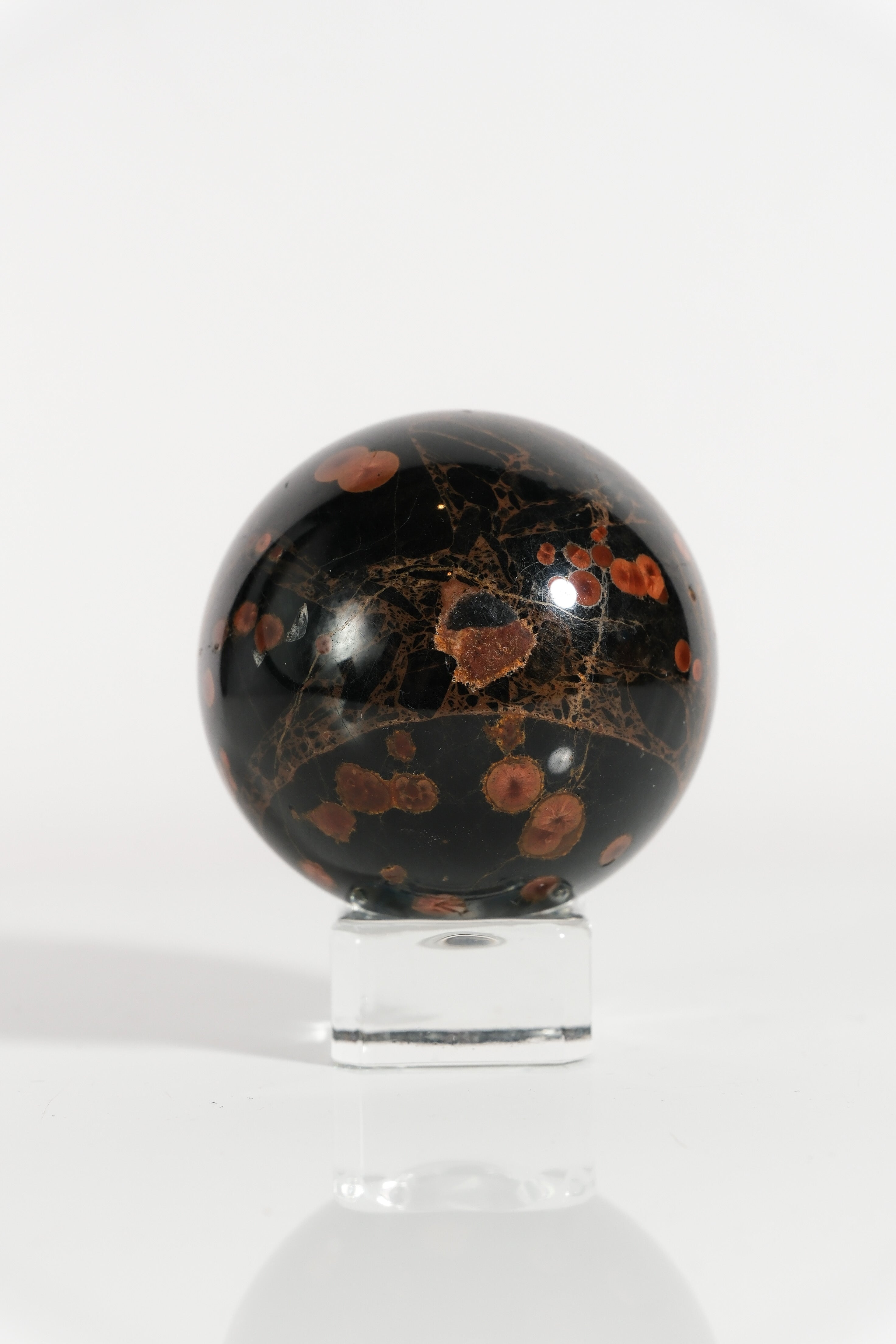 Peanut Obsidian Sphere