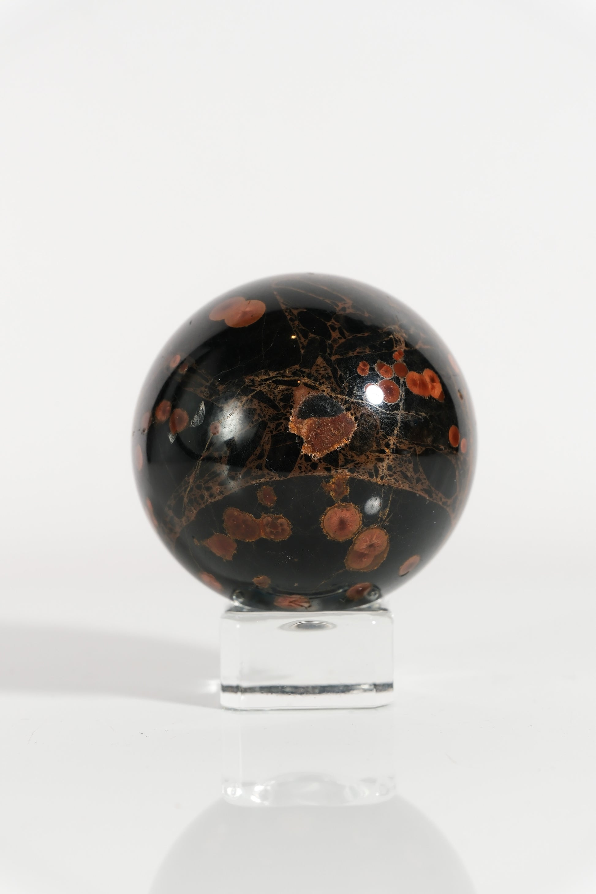 Peanut Obsidian Sphere