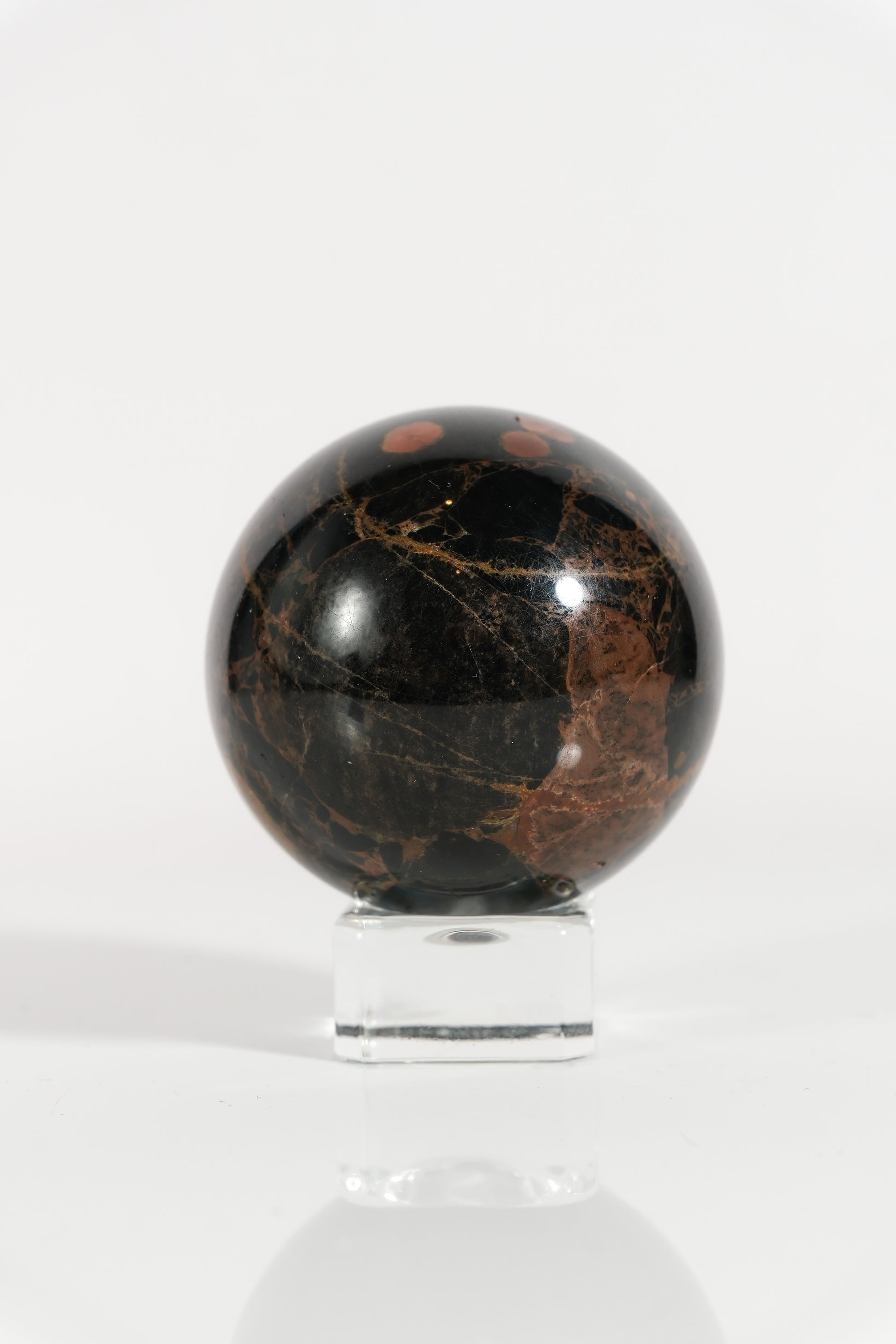 Peanut Obsidian Sphere