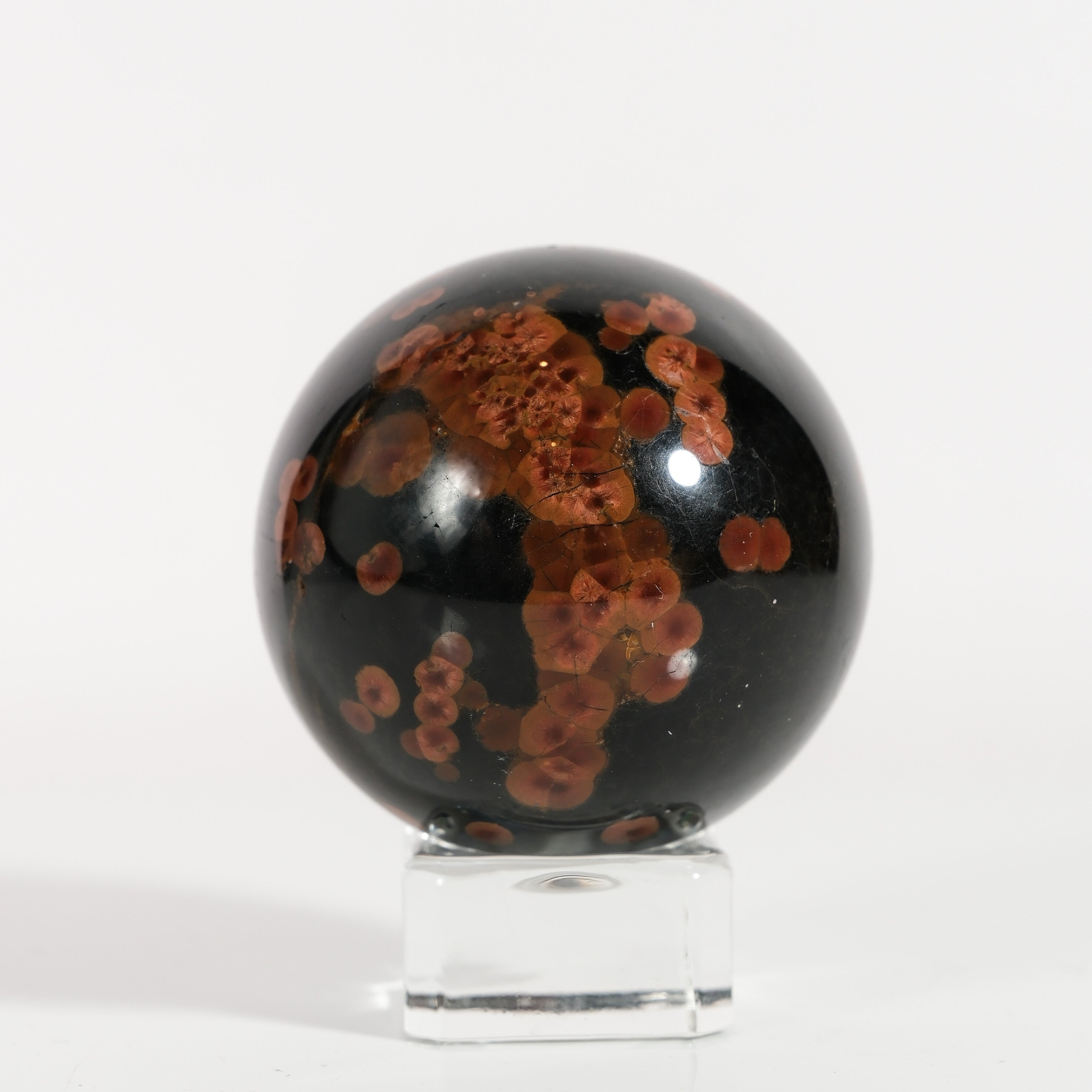 Peanut Obsidian Sphere