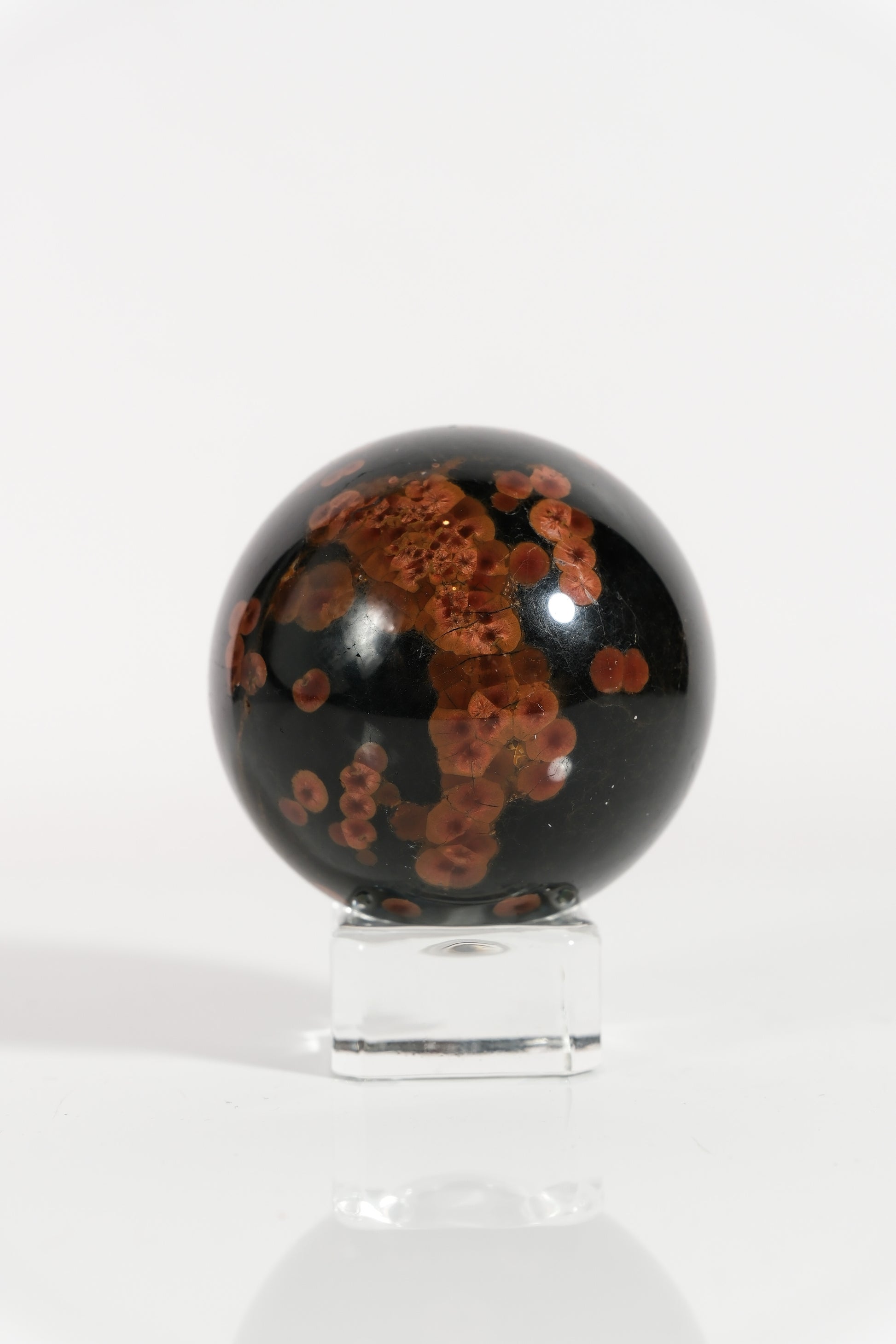 Peanut Obsidian Sphere
