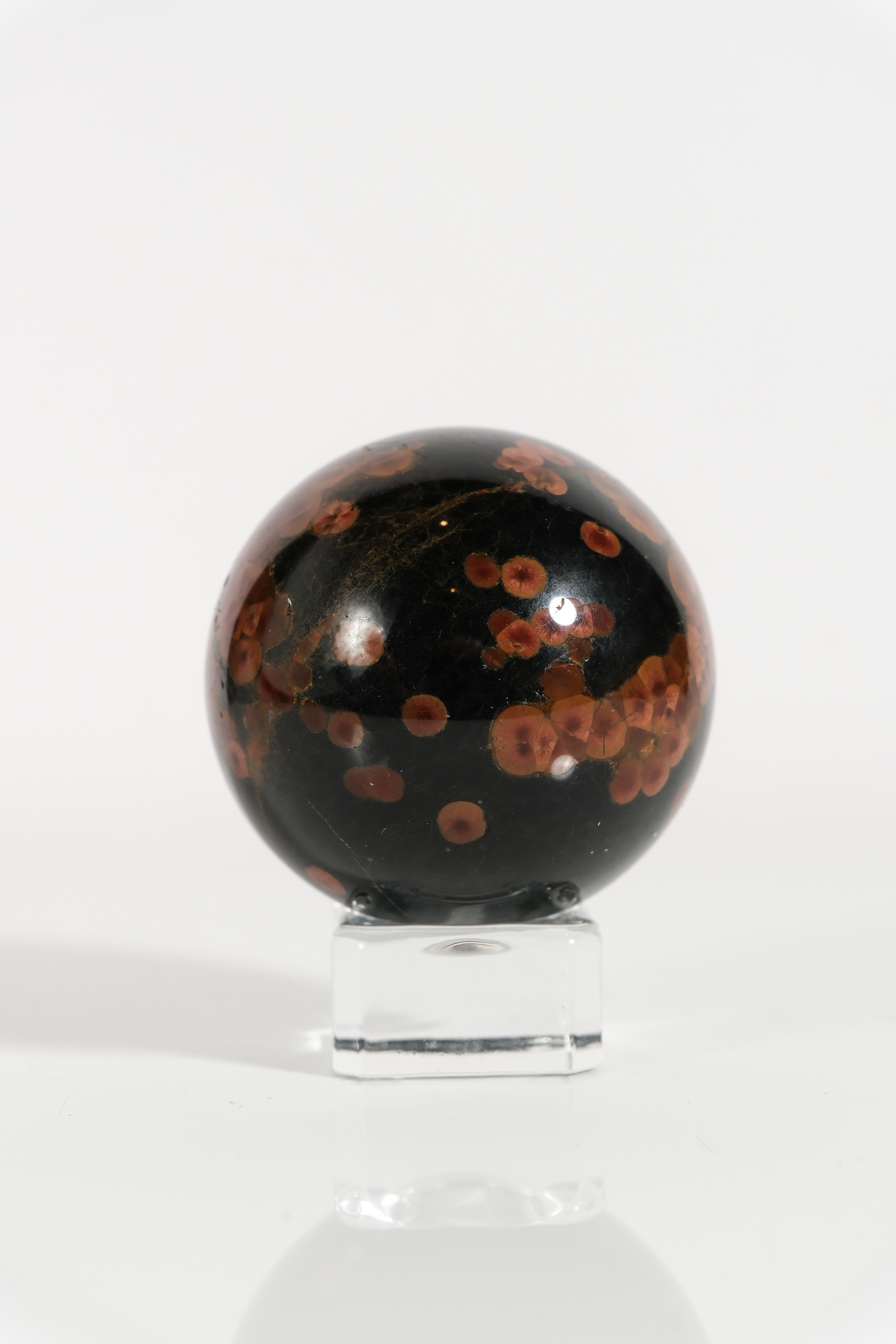 Peanut Obsidian Sphere