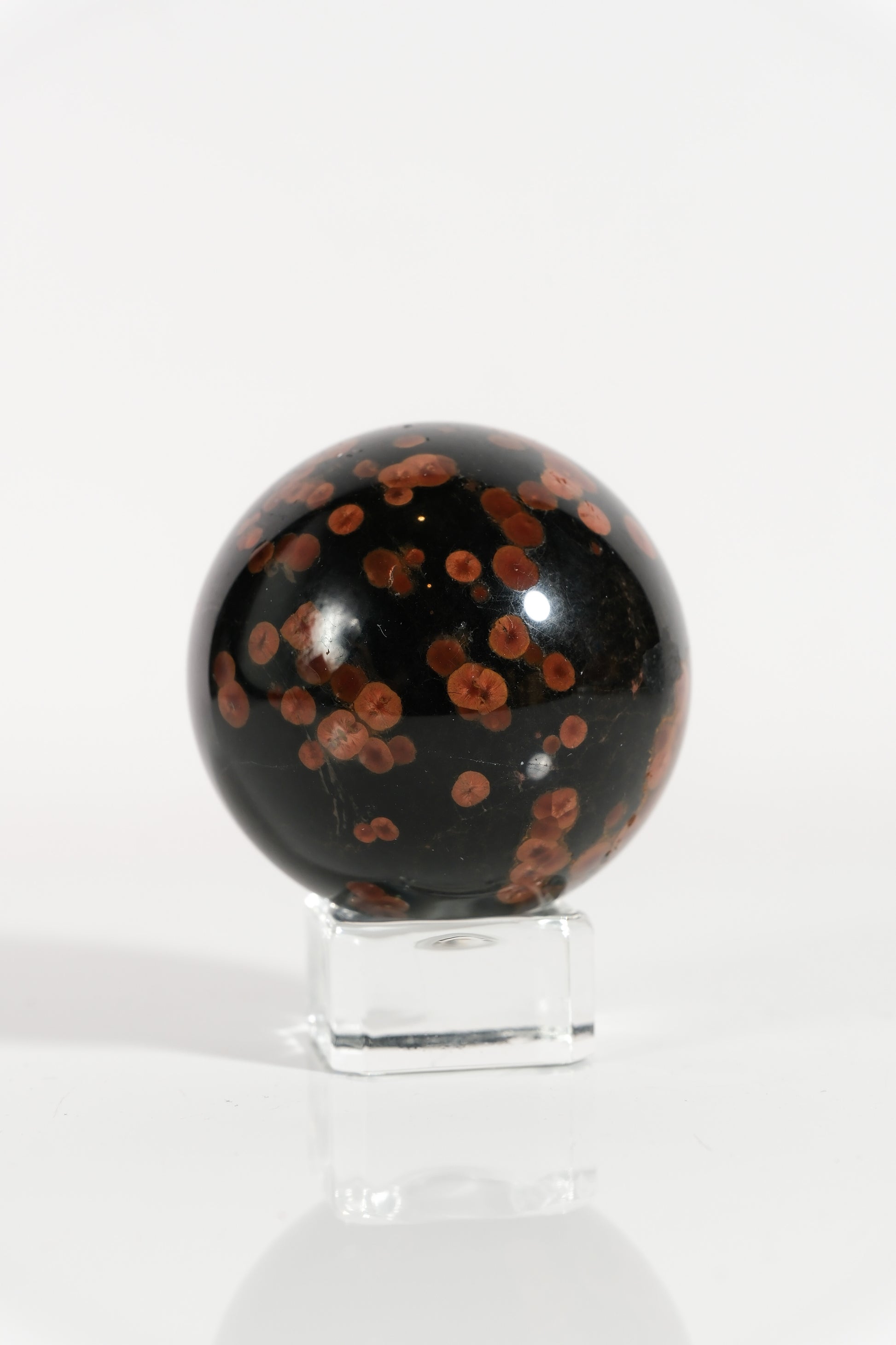Peanut Obsidian Sphere