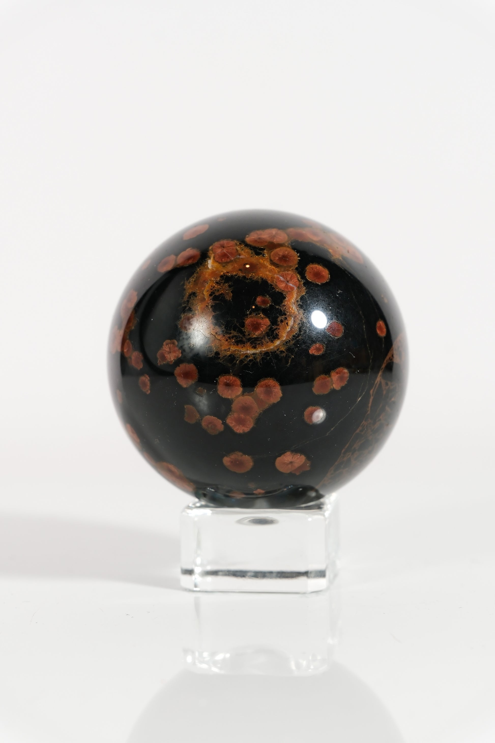 Peanut Obsidian Sphere