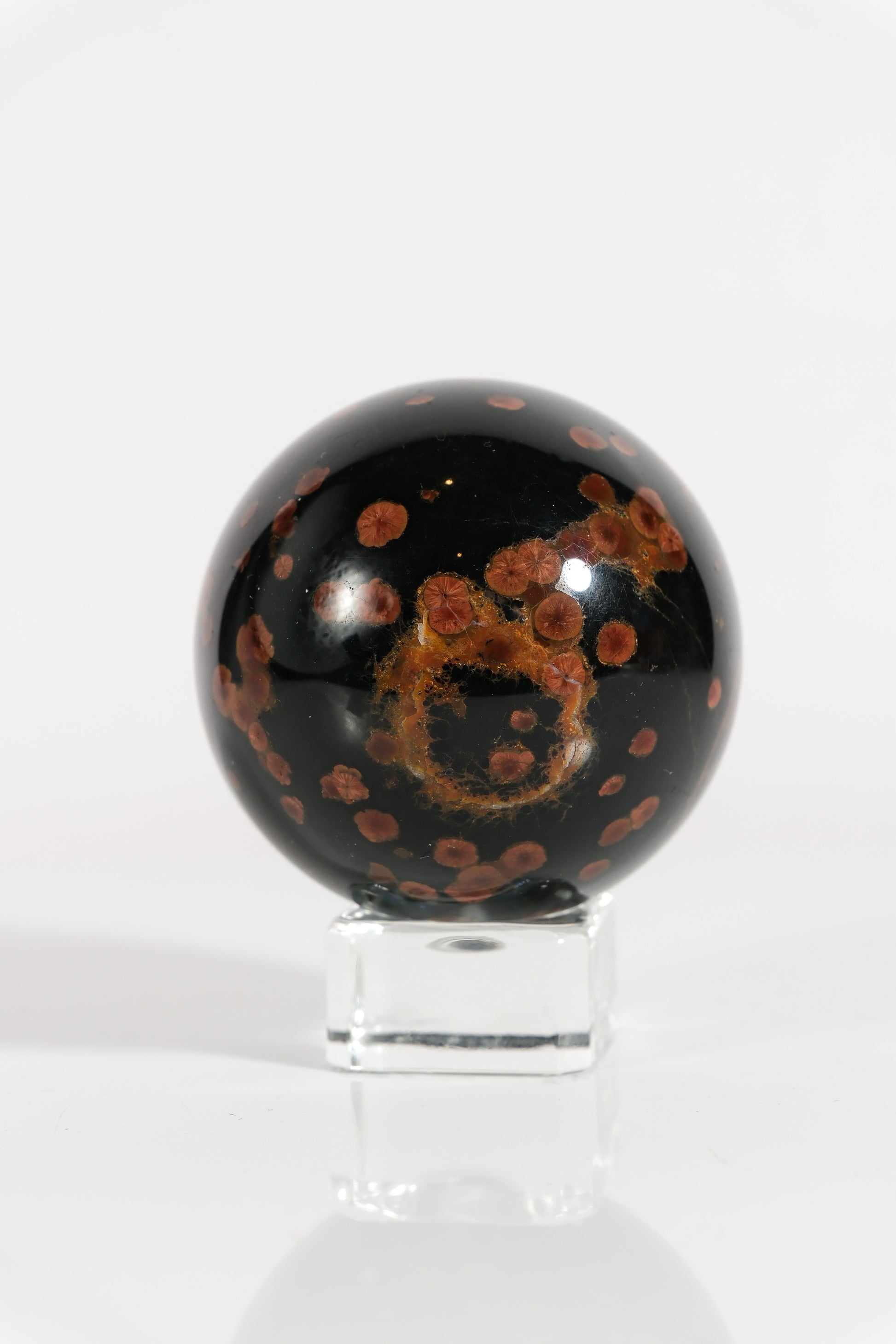 Peanut Obsidian Sphere