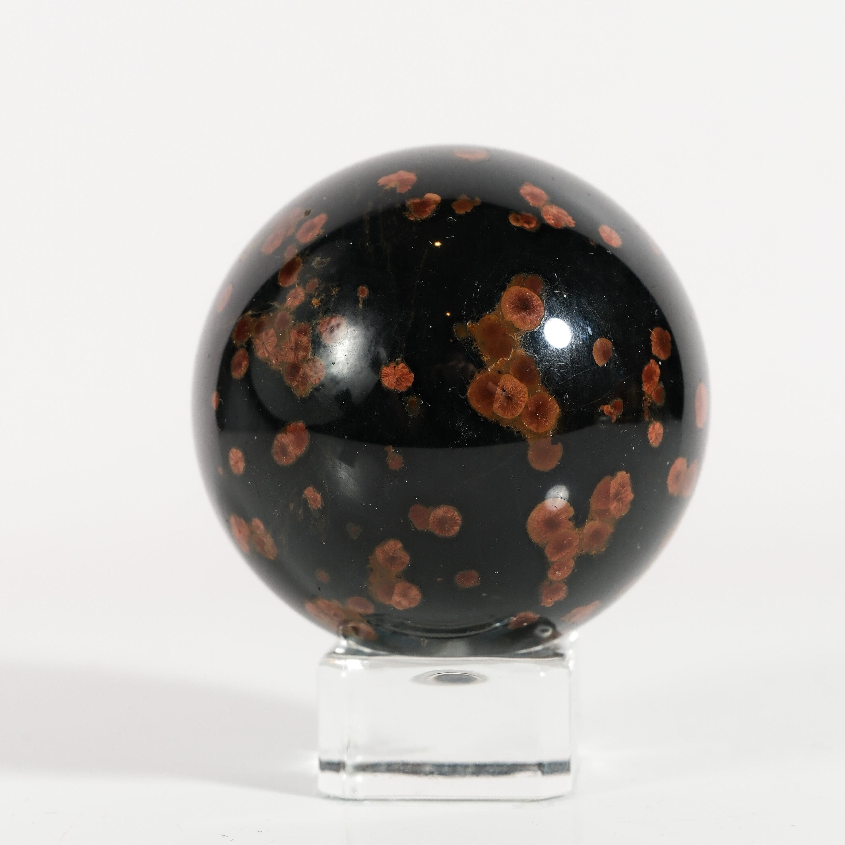 Peanut Obsidian Sphere