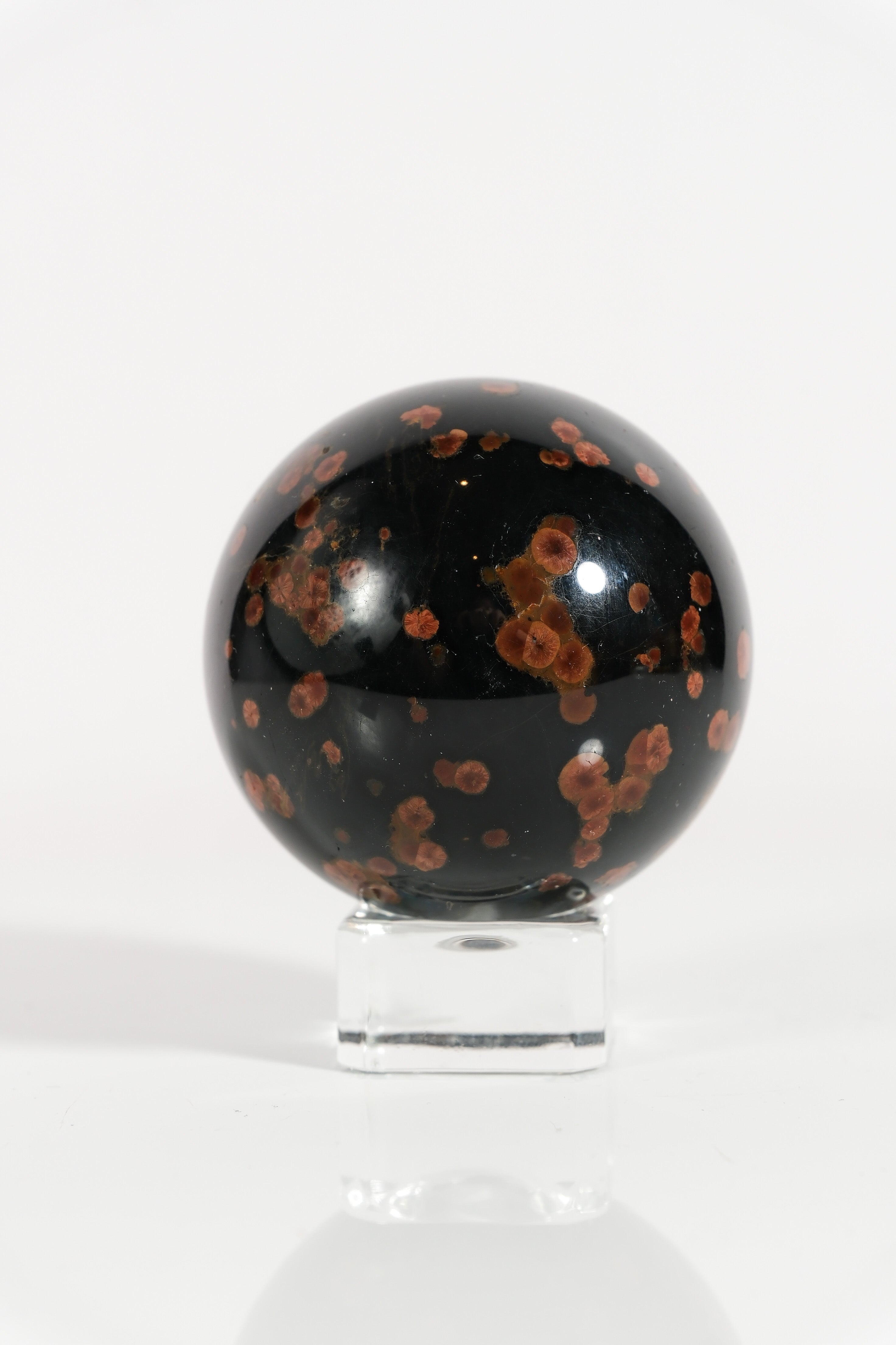 Peanut Obsidian Sphere