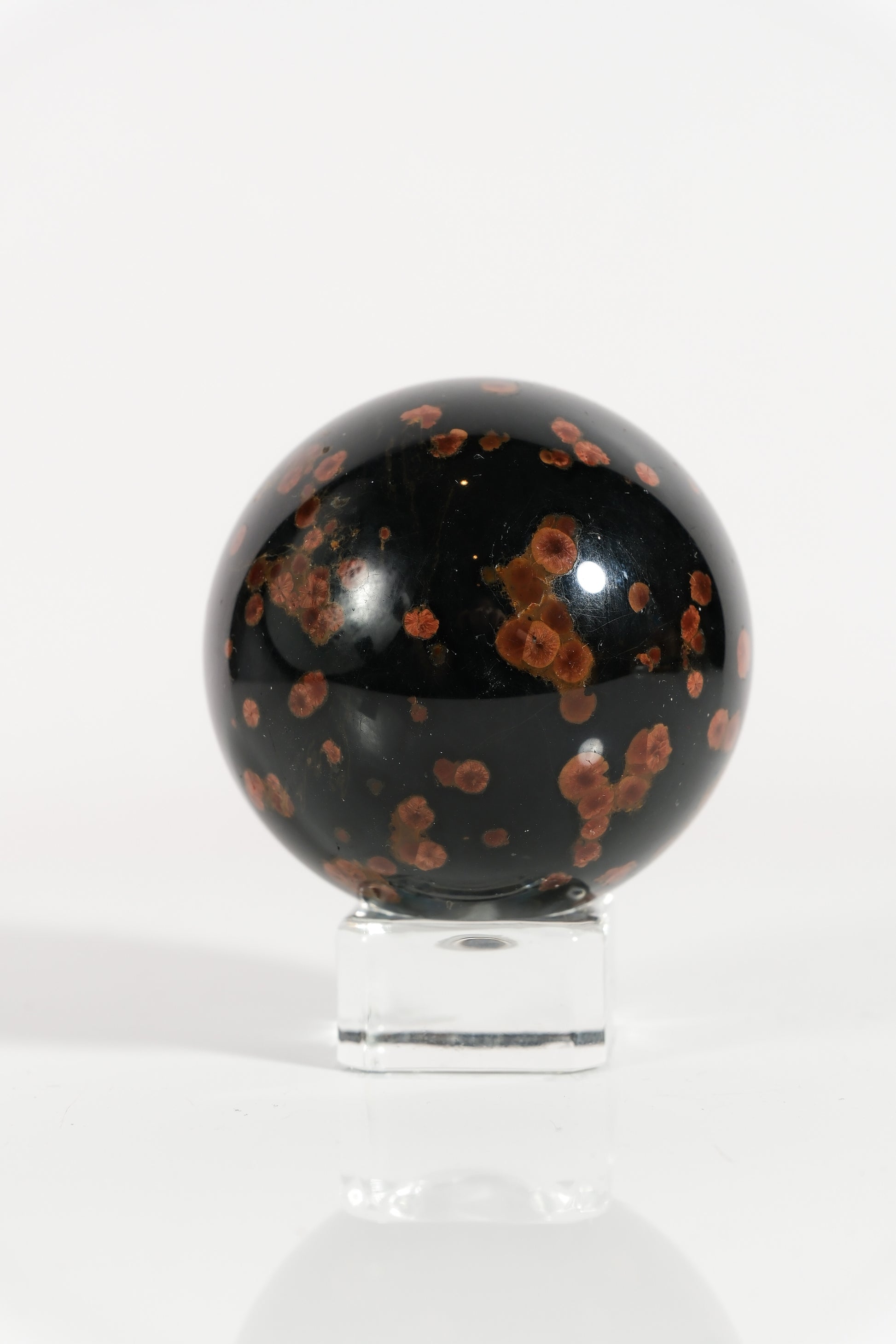 Peanut Obsidian Sphere