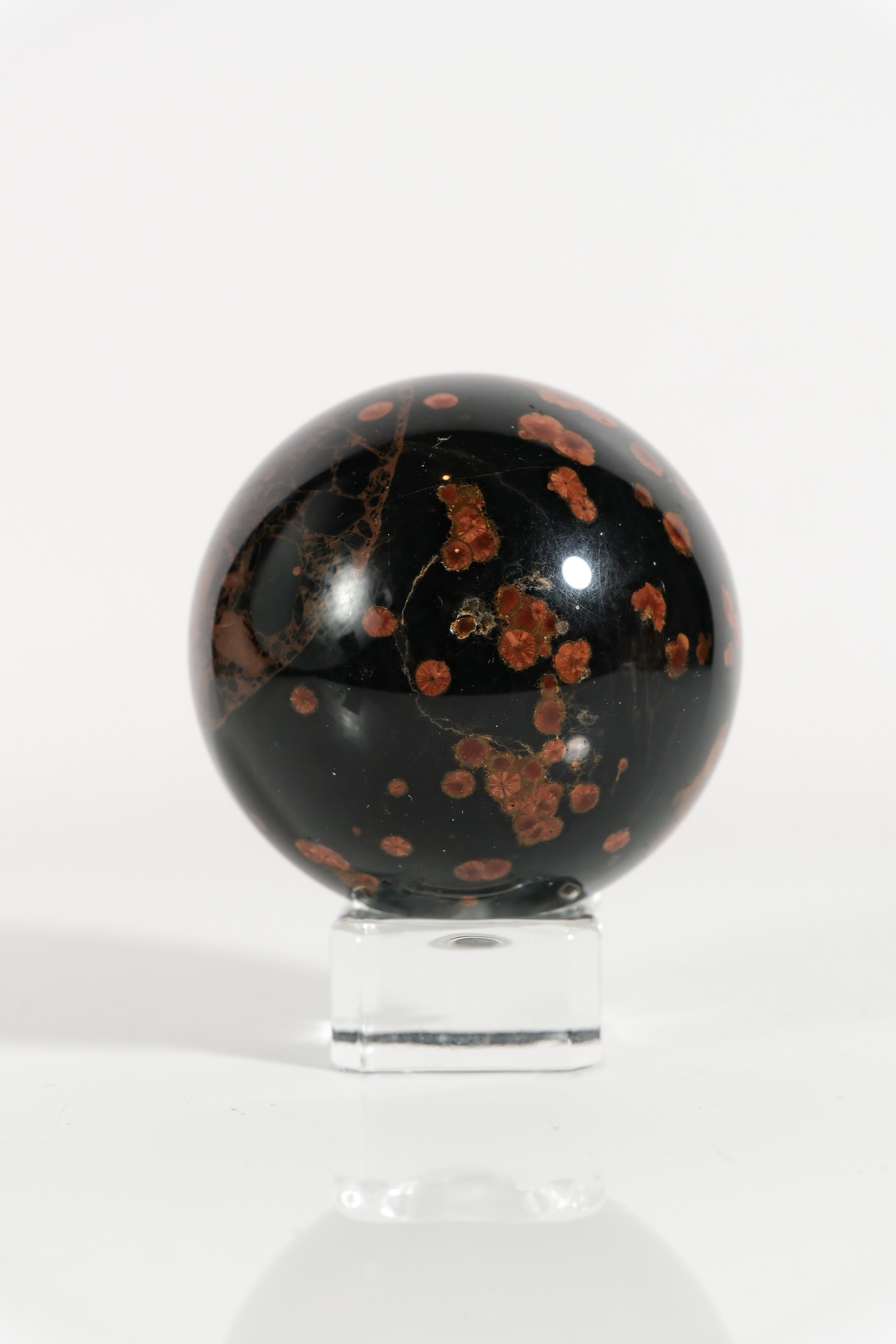 Peanut Obsidian Sphere