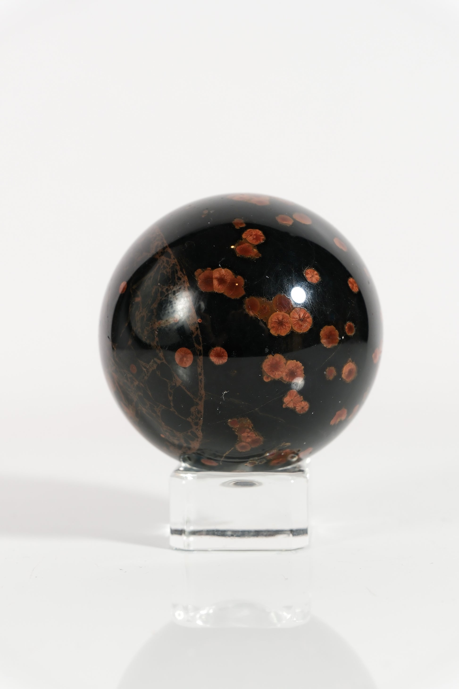 Peanut Obsidian Sphere