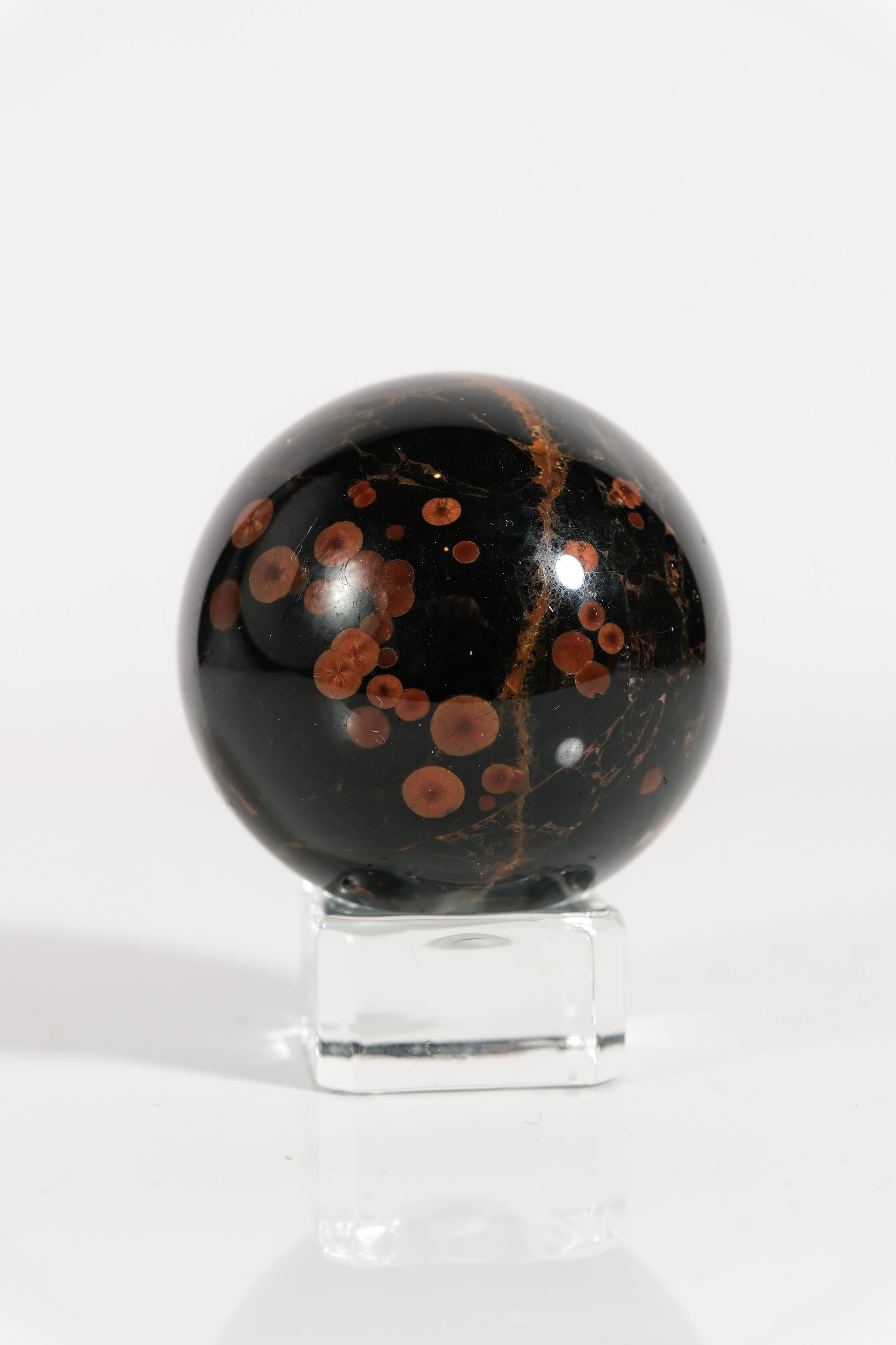 Peanut Obsidian Sphere