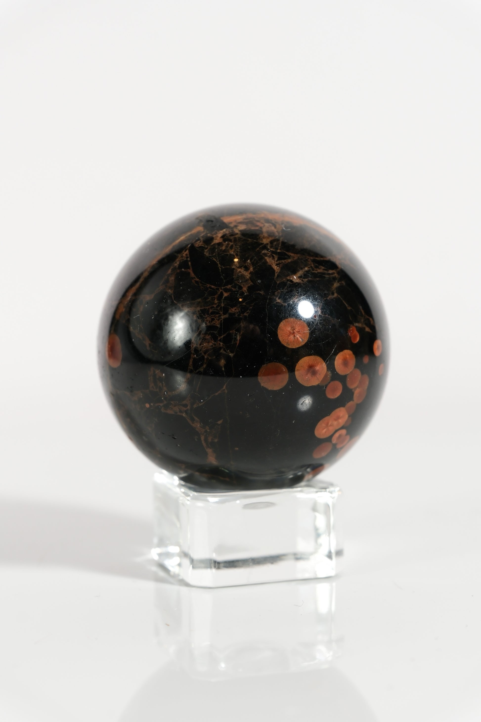 Peanut Obsidian Sphere