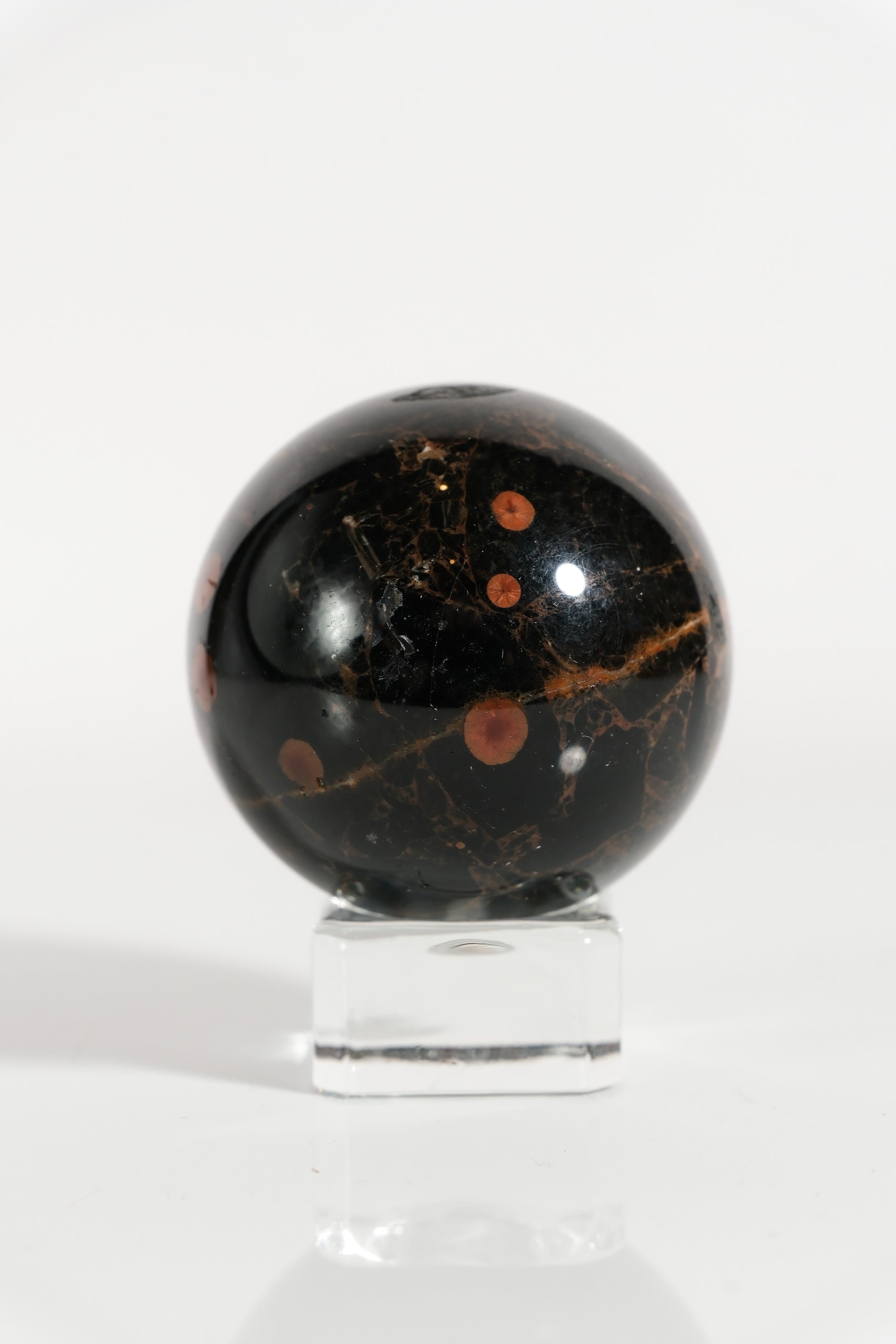 Peanut Obsidian Sphere