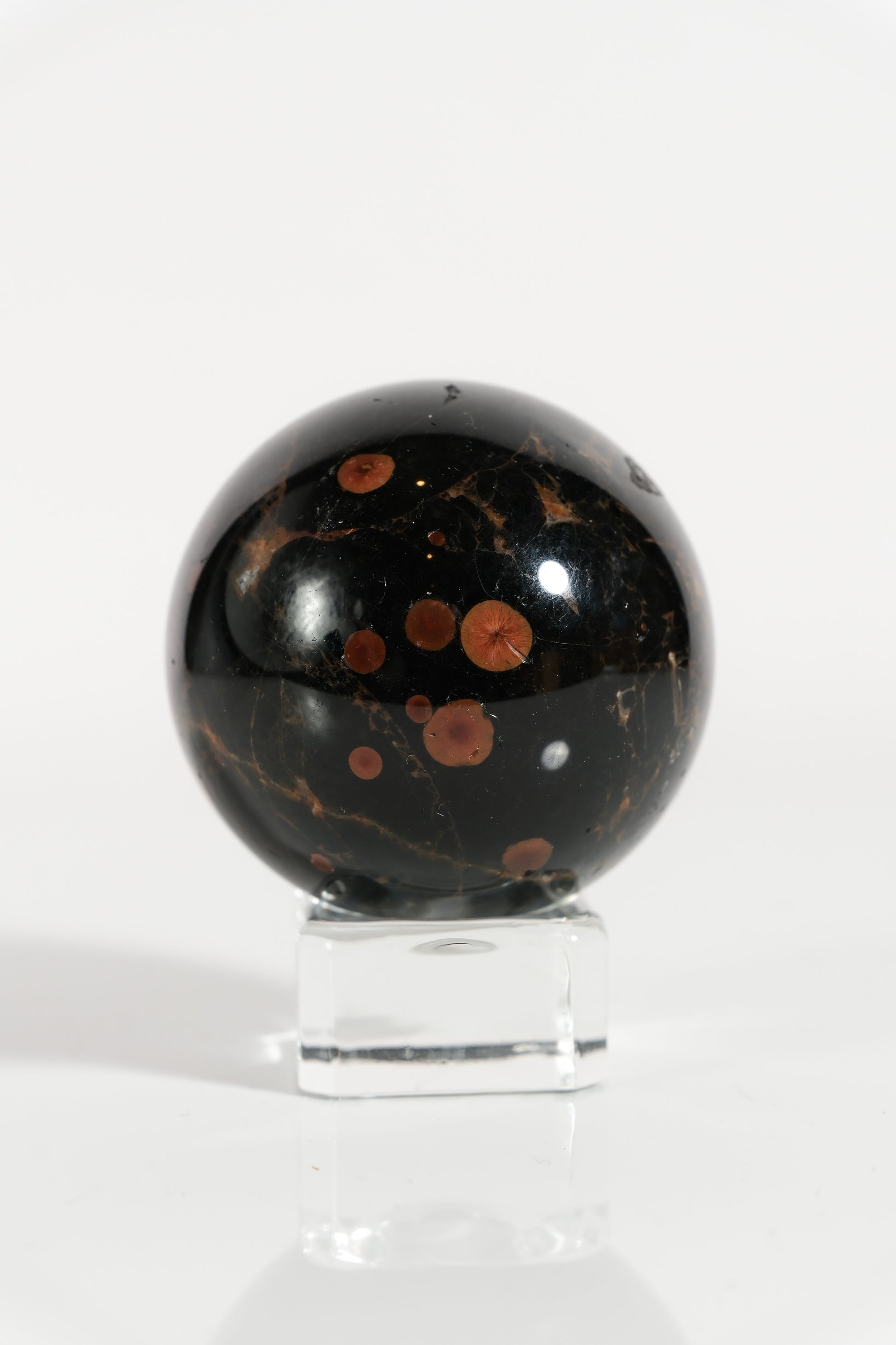 Peanut Obsidian Sphere