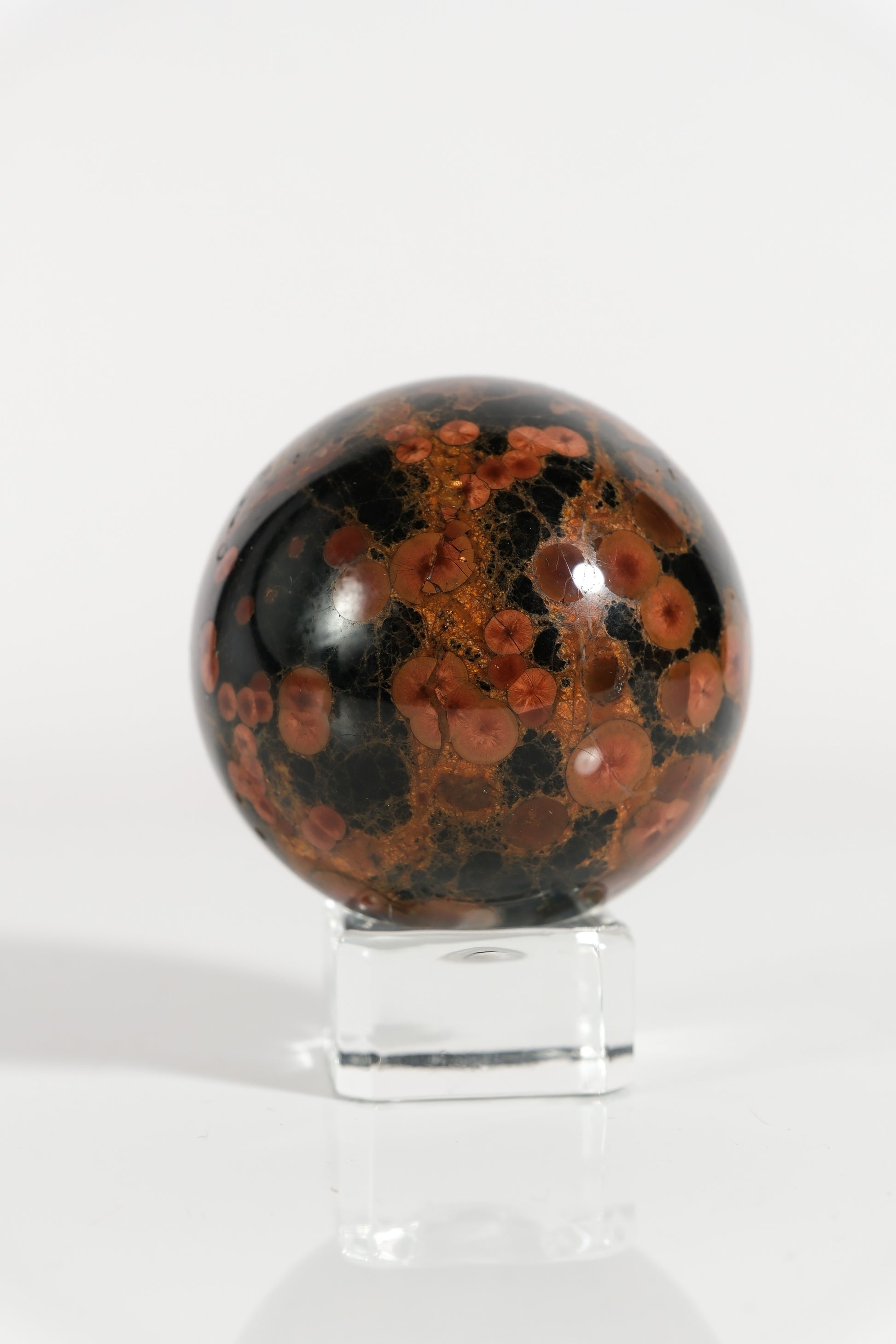Peanut Obsidian Sphere