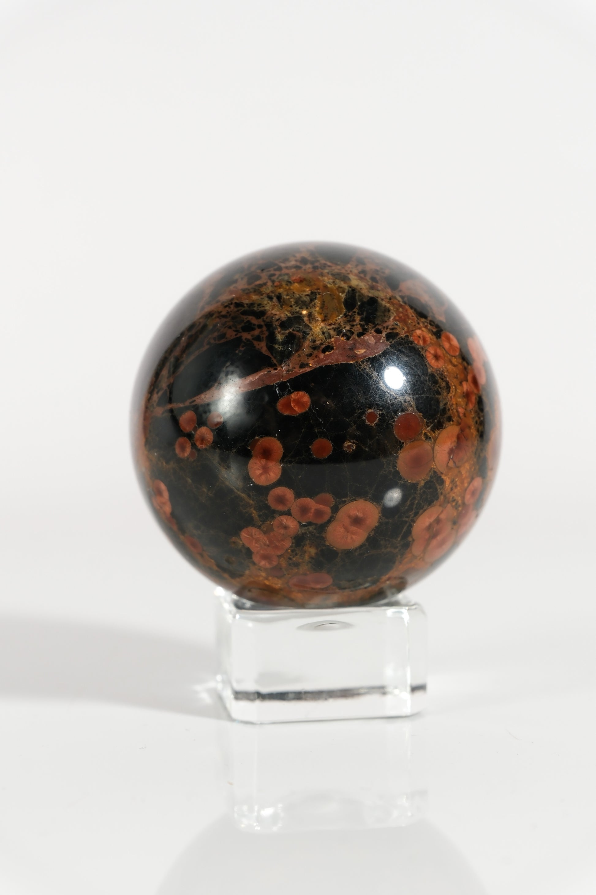 Peanut Obsidian Sphere