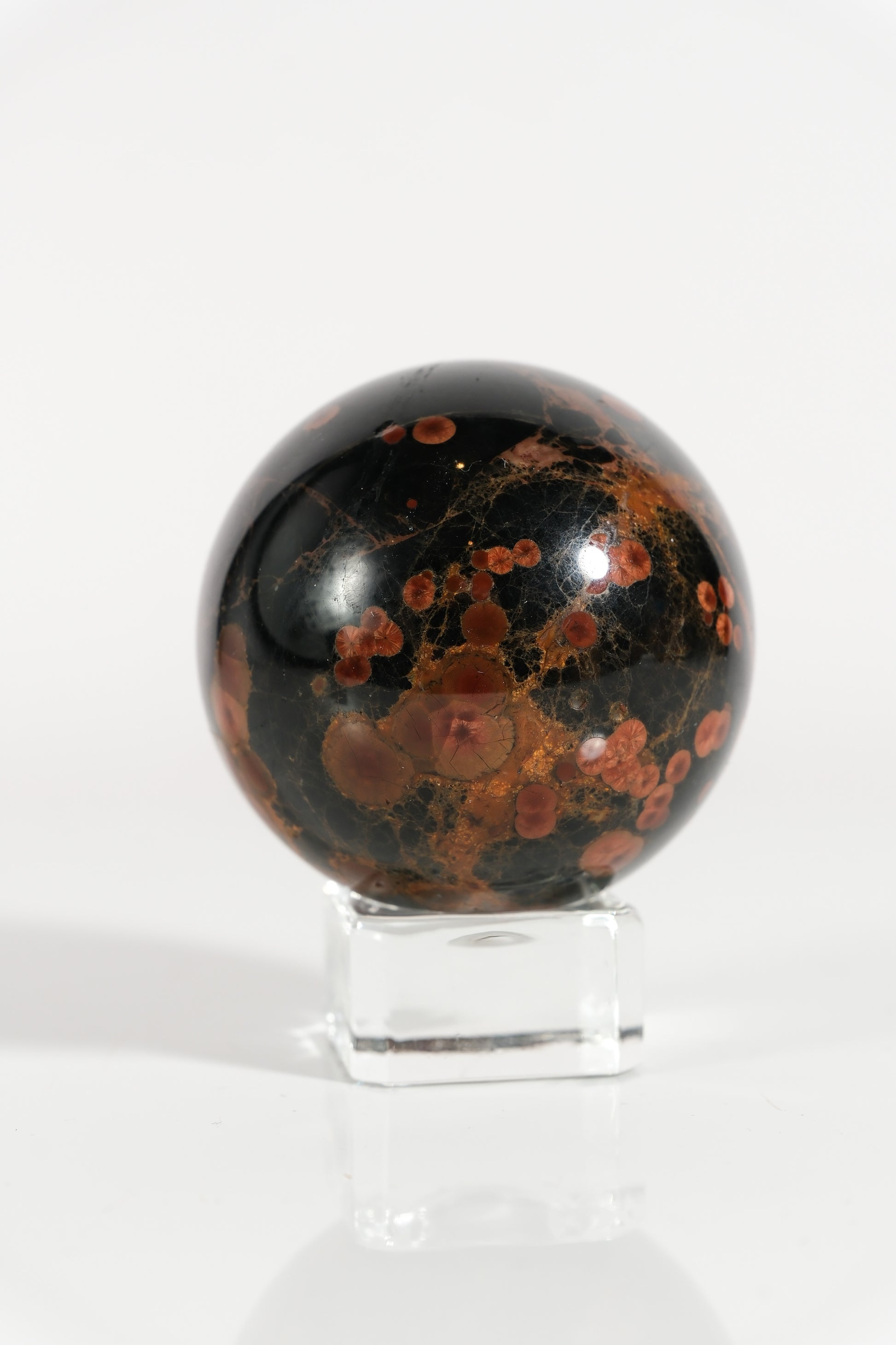 Peanut Obsidian Sphere