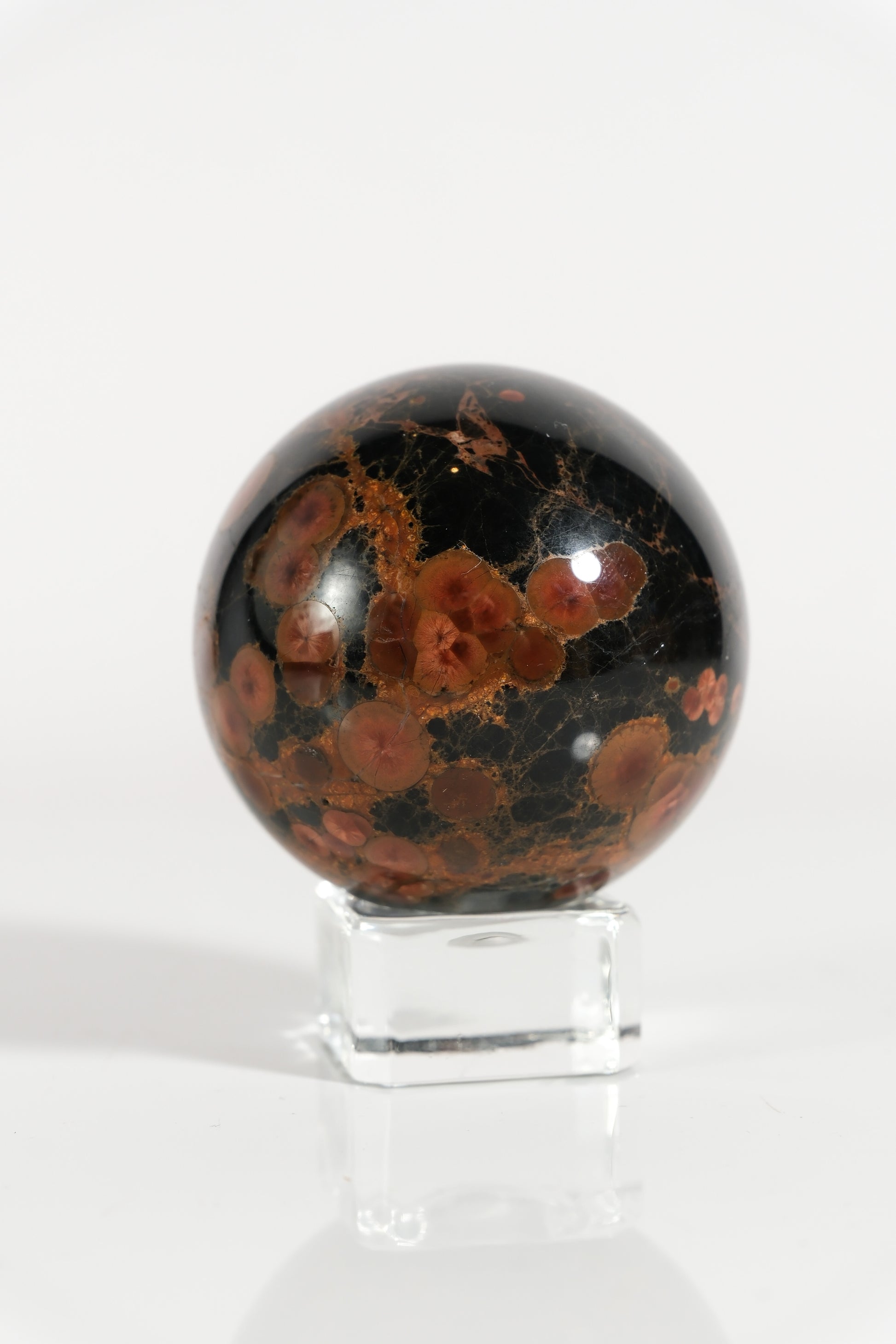 Peanut Obsidian Sphere