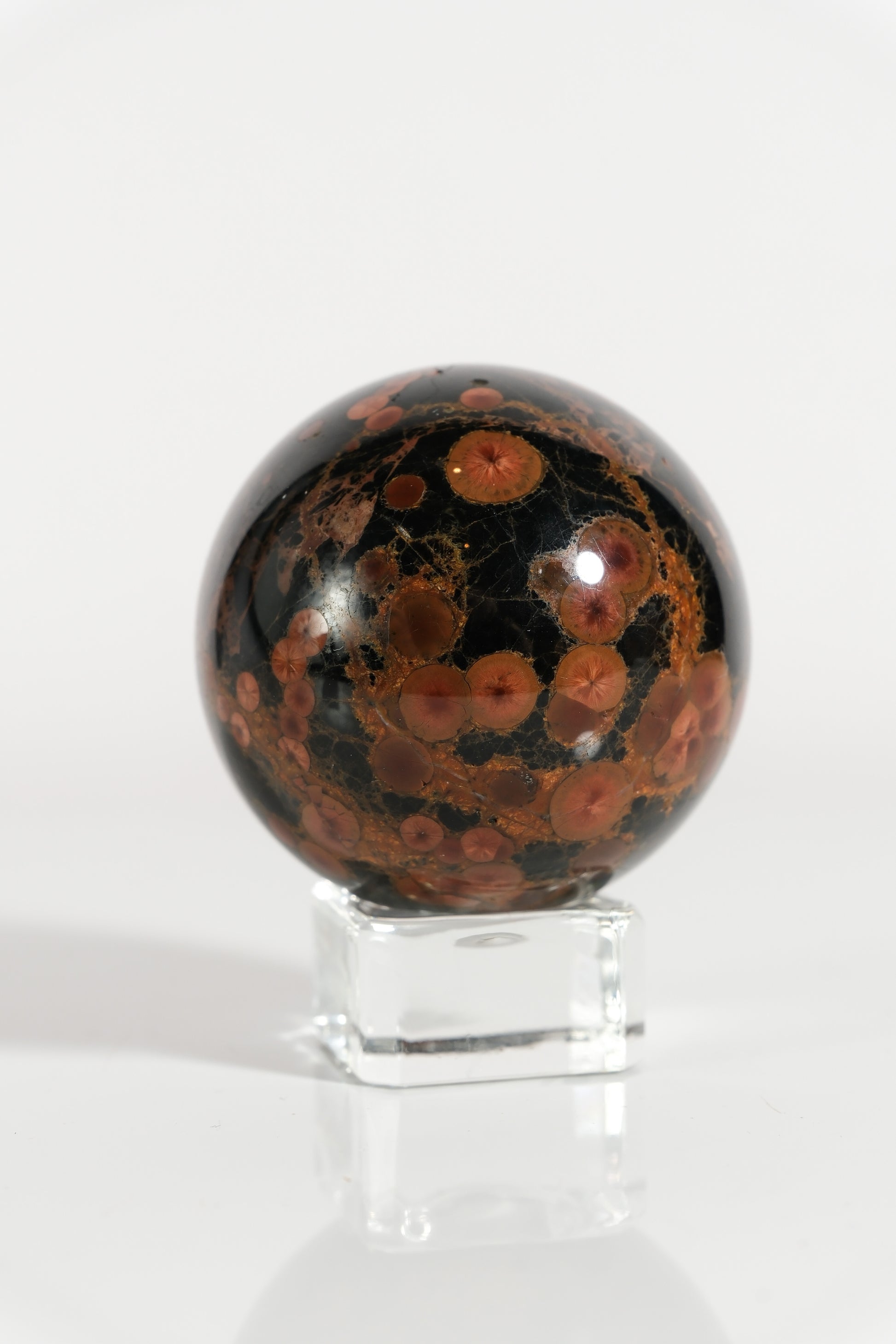 Peanut Obsidian Sphere