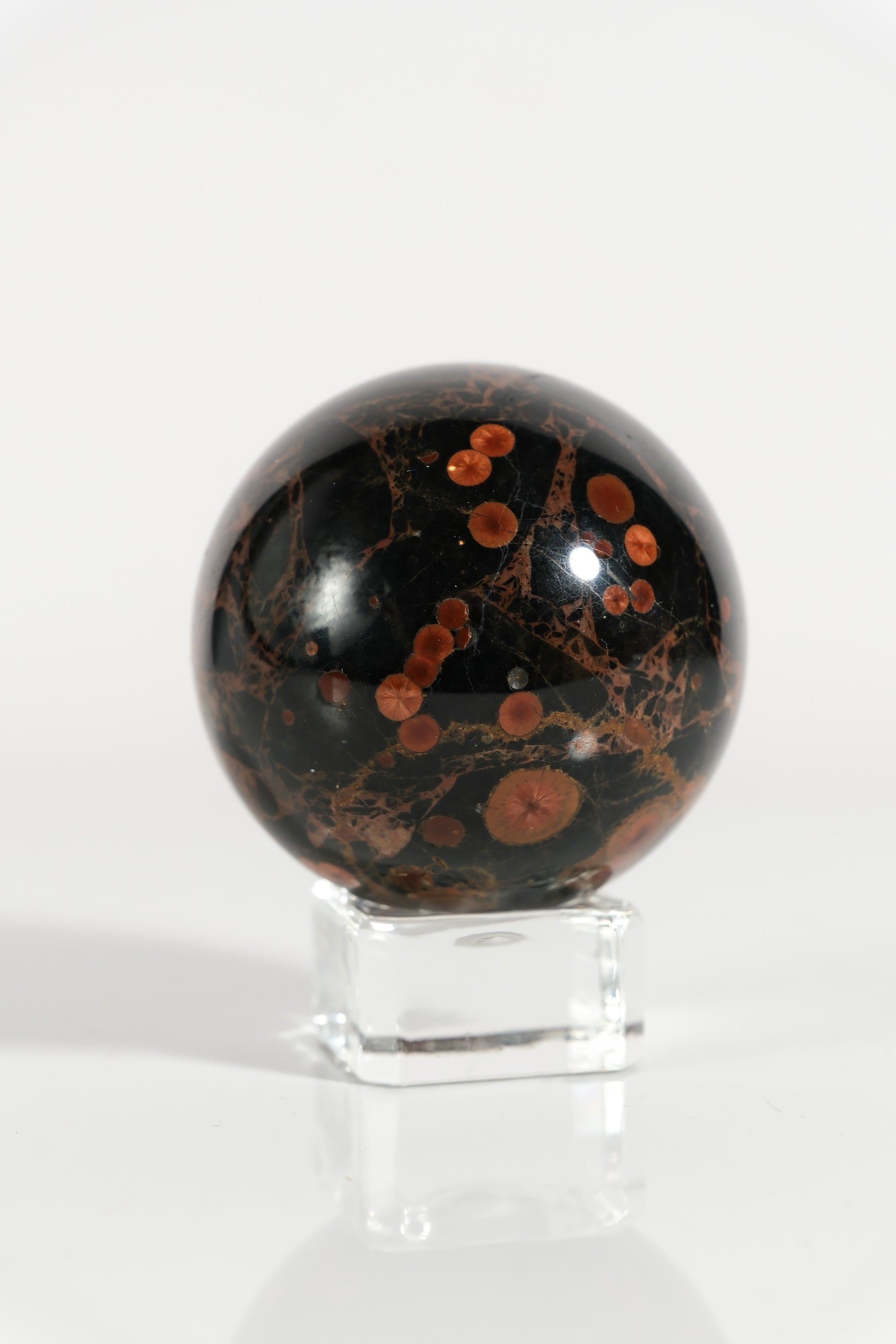 Peanut Obsidian Sphere