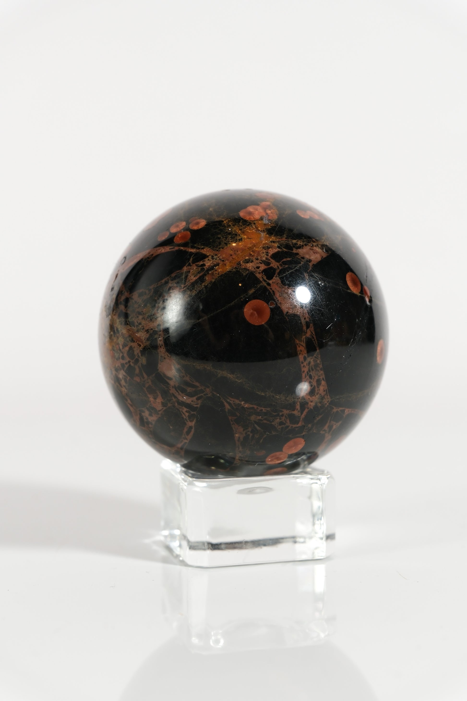 Peanut Obsidian Sphere