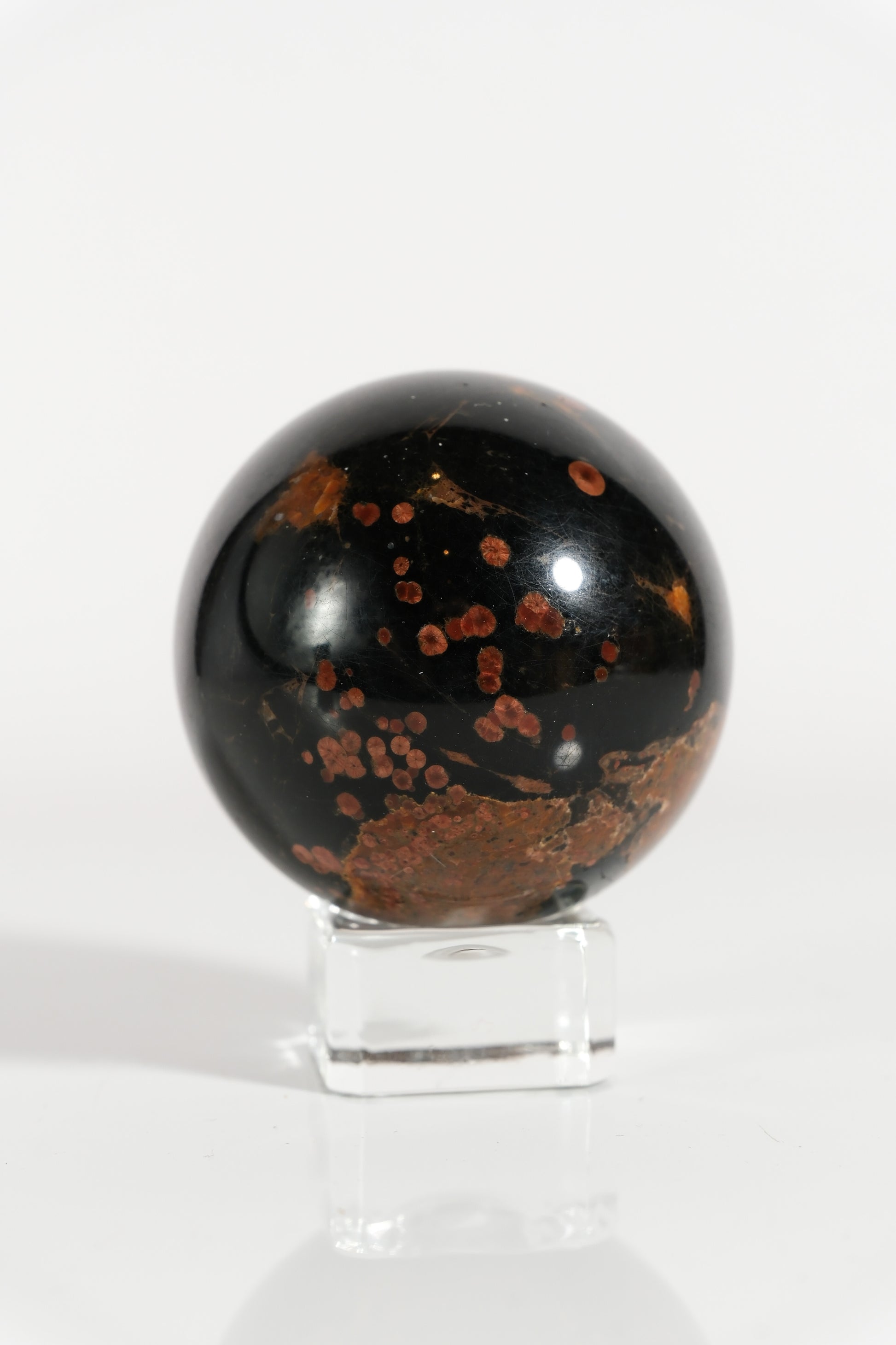 Peanut Obsidian Sphere
