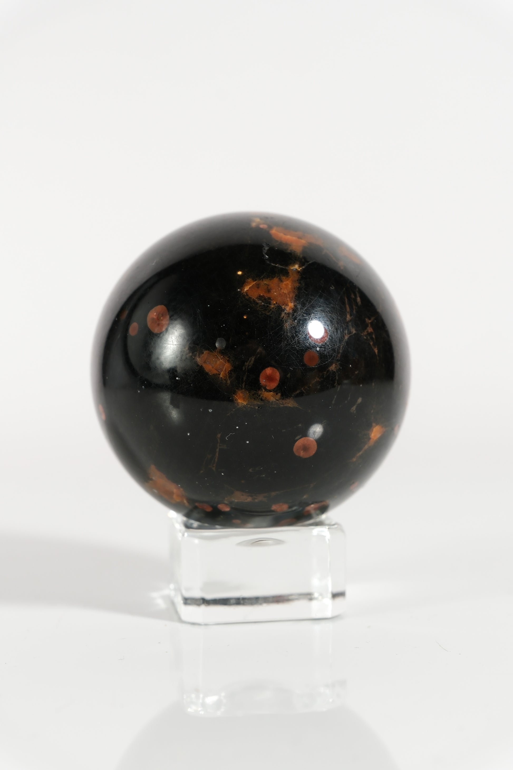 Peanut Obsidian Sphere