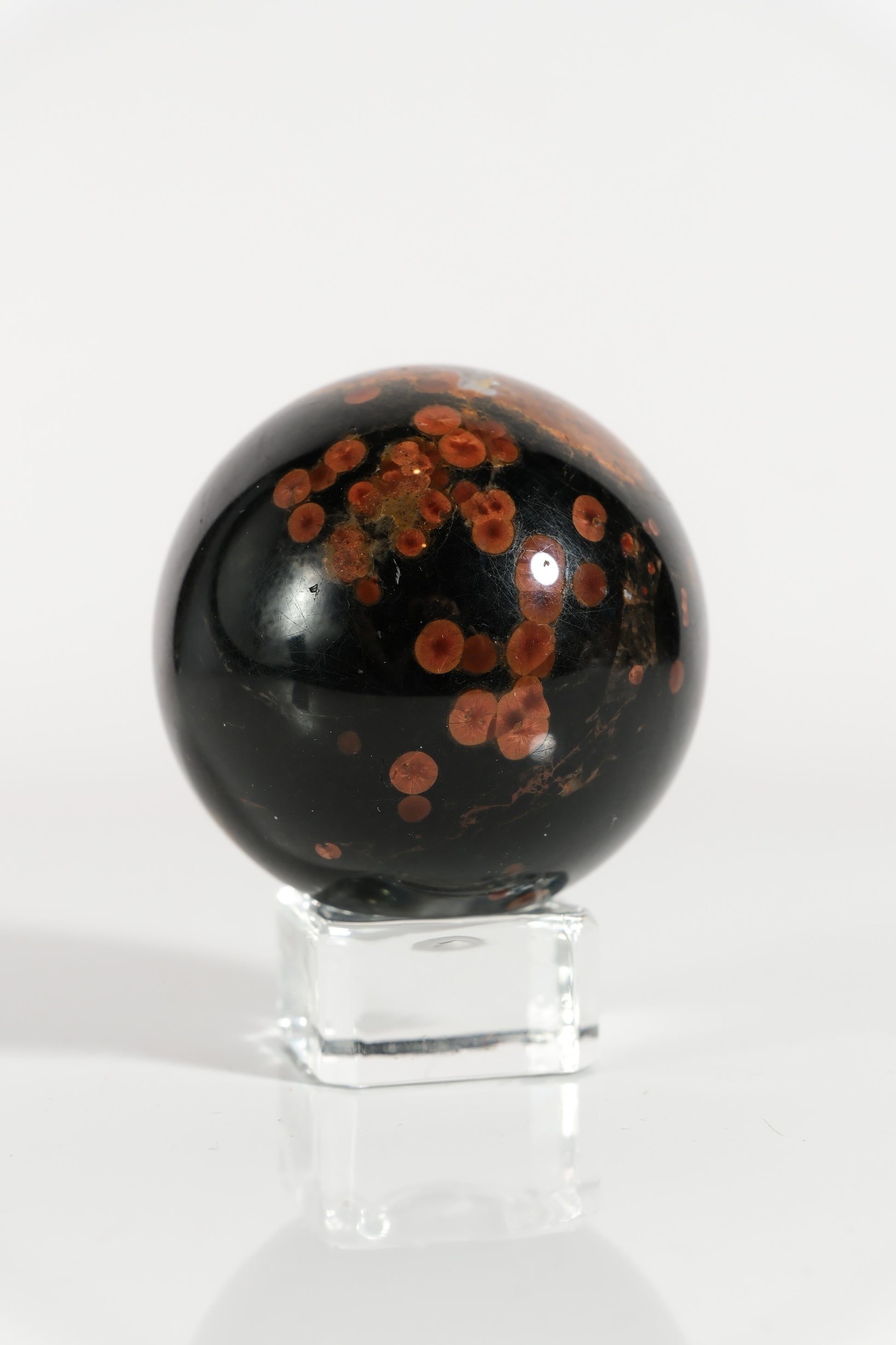 Peanut Obsidian Sphere